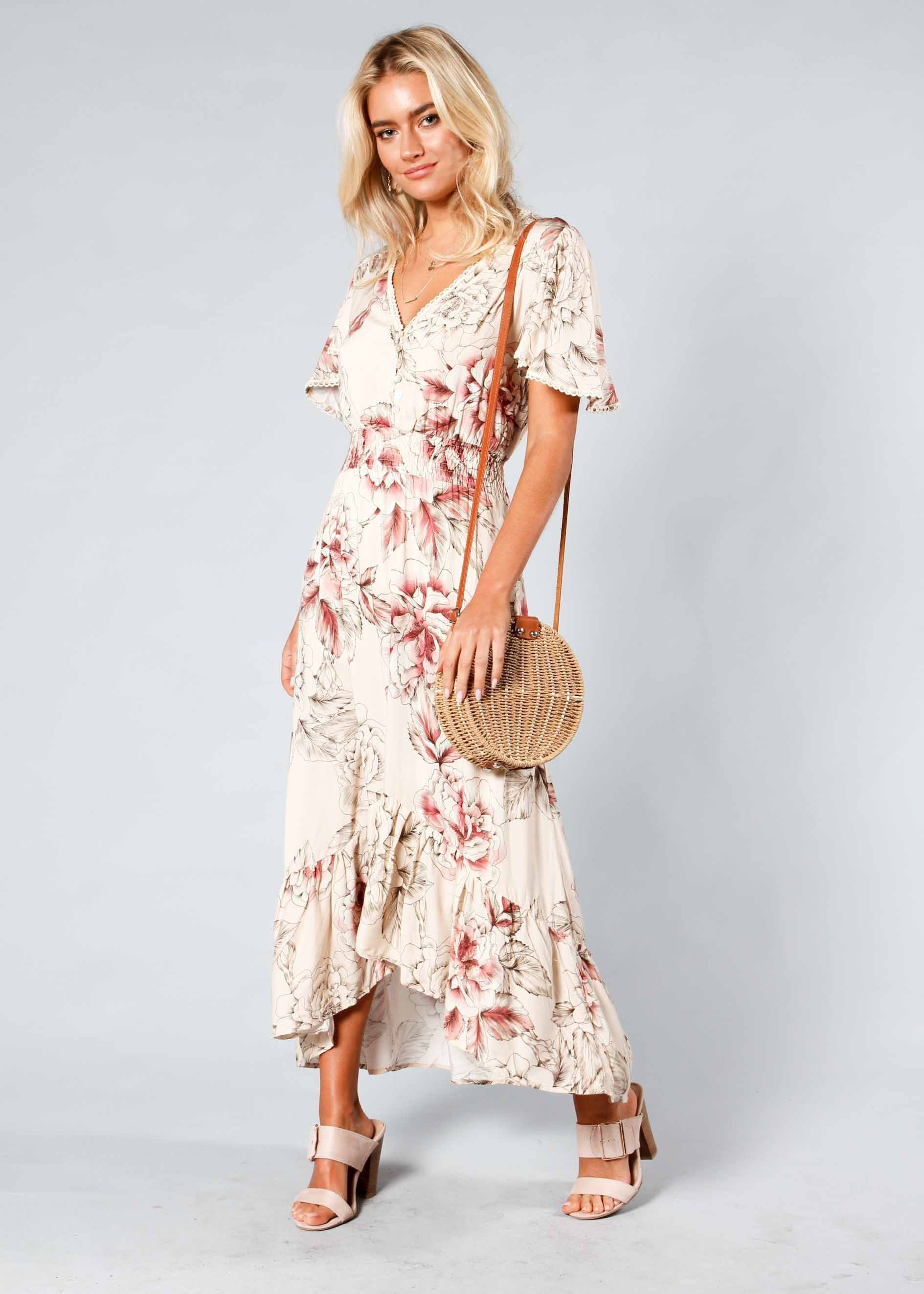 California Valley Midi Dress - Florence