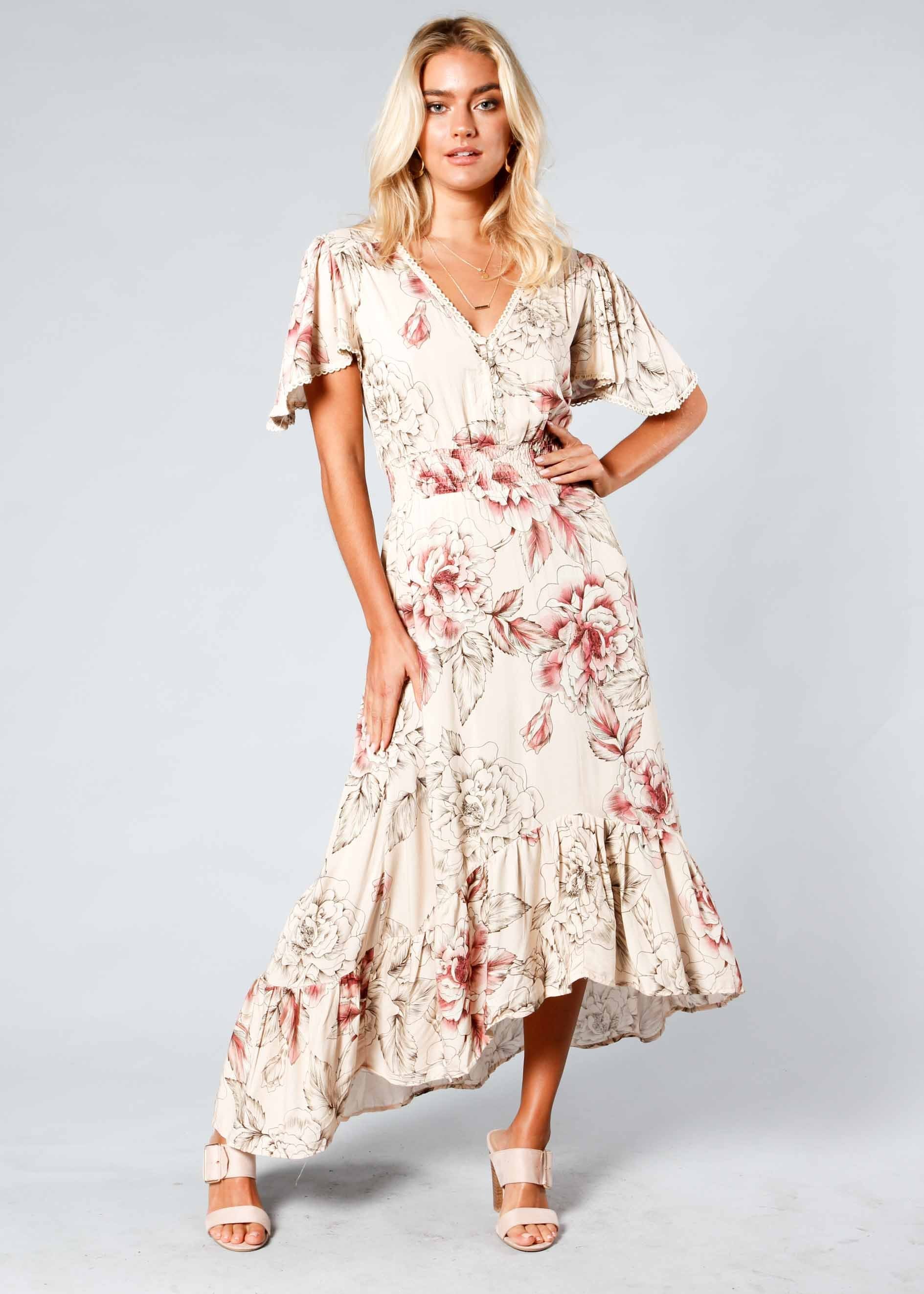 California Valley Midi Dress - Florence