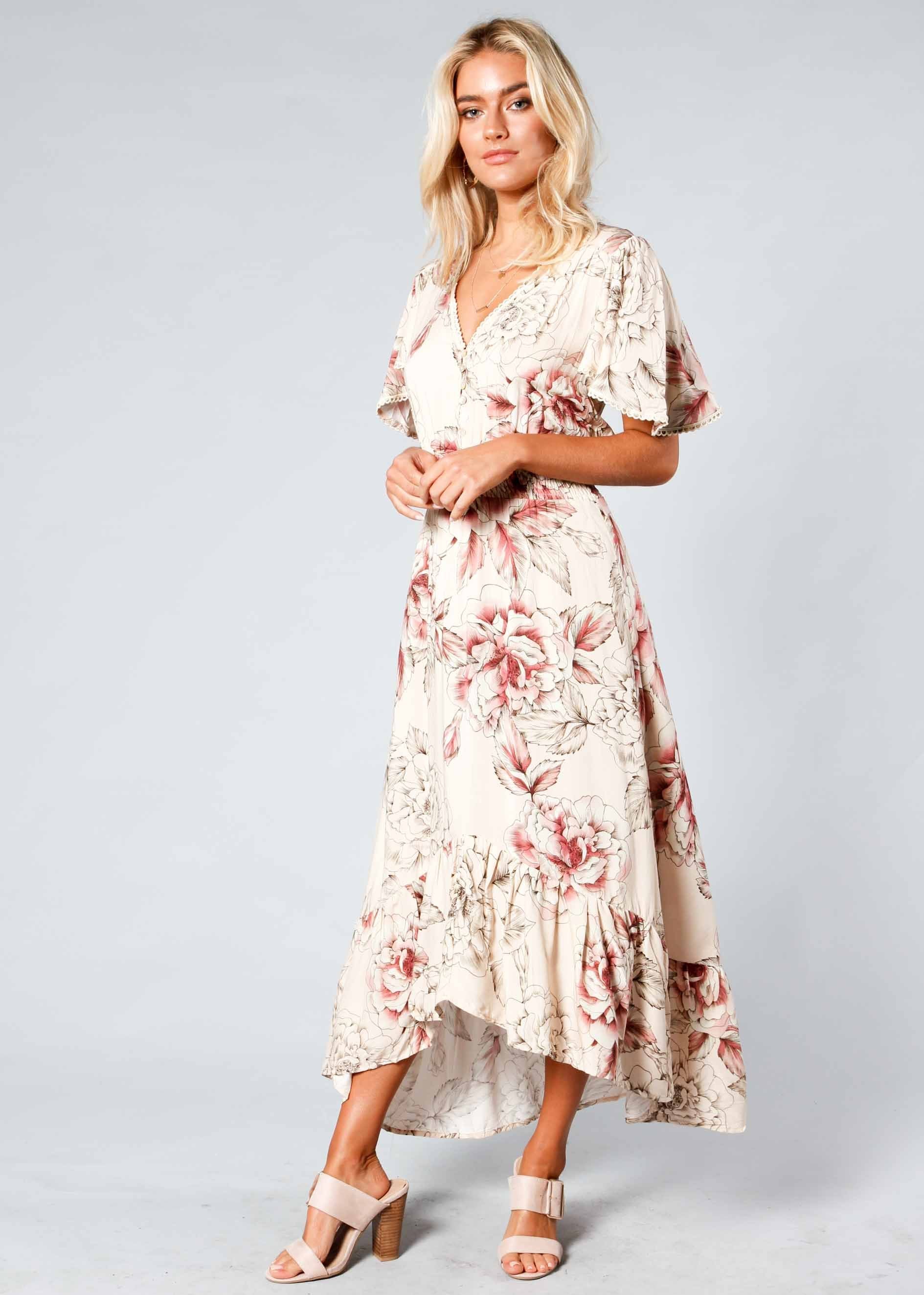 California Valley Midi Dress - Florence