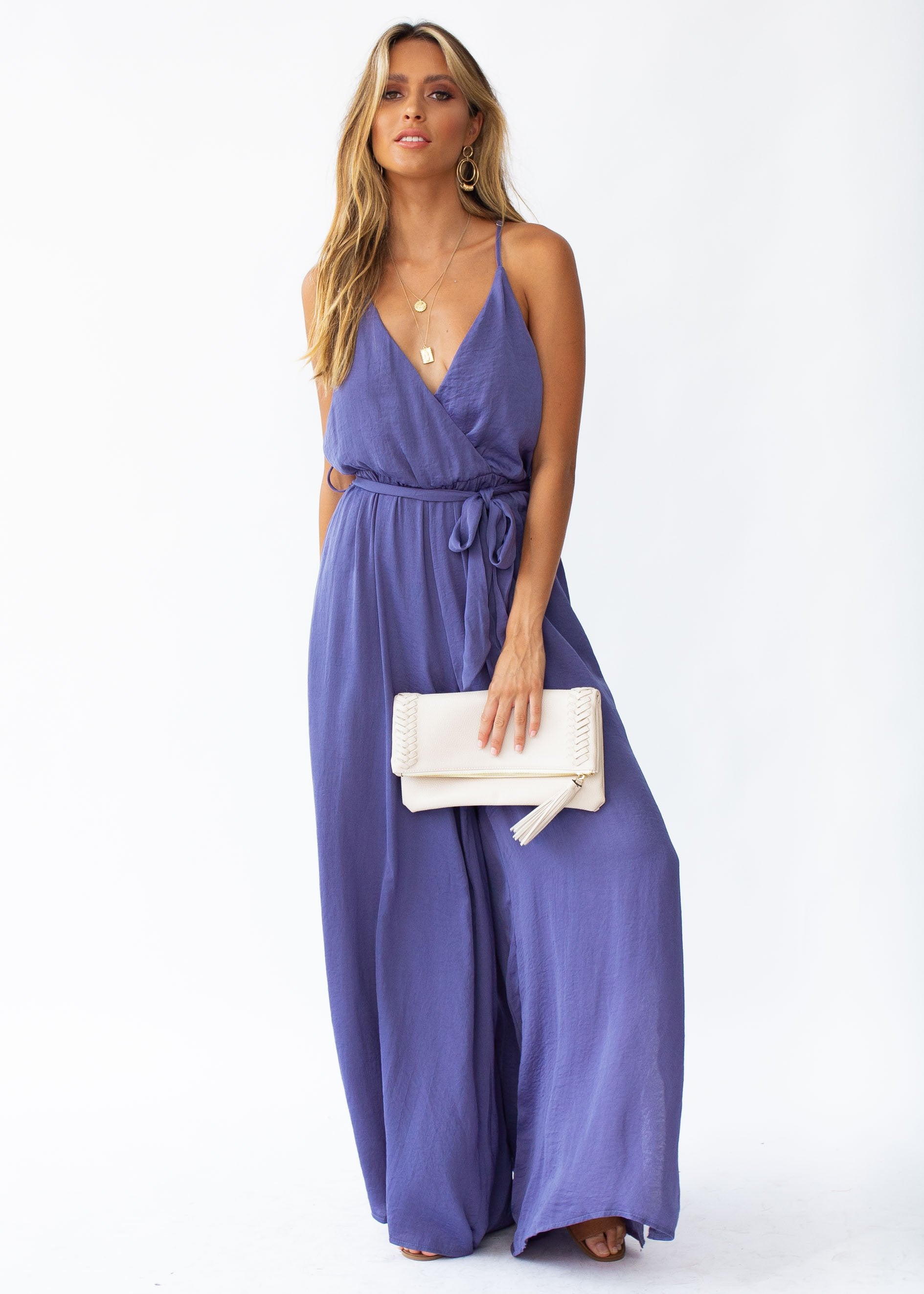 Losing Sight Pantsuit - Midnight Blue