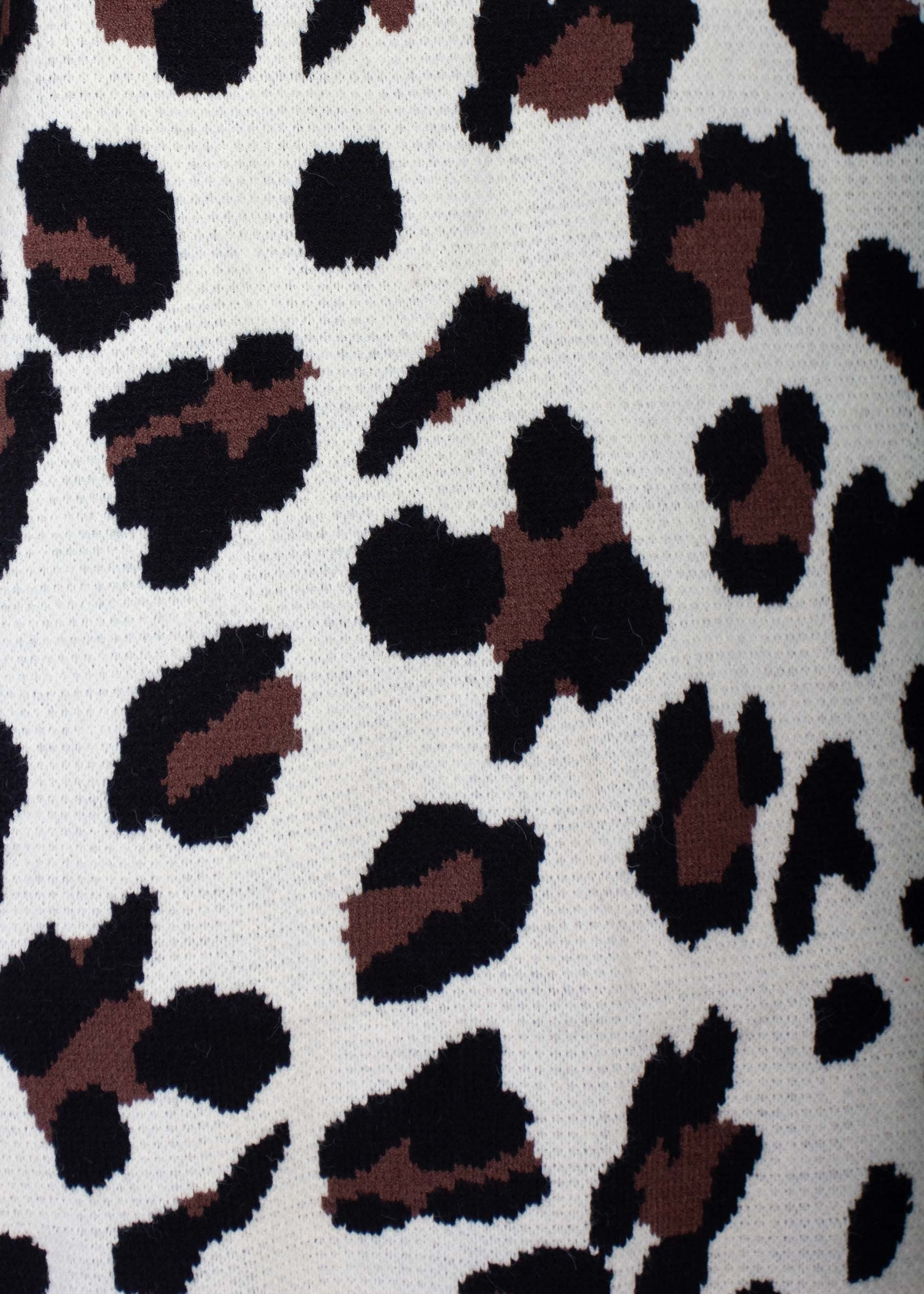 Better Than Ever Cardigan - Cream Leopard