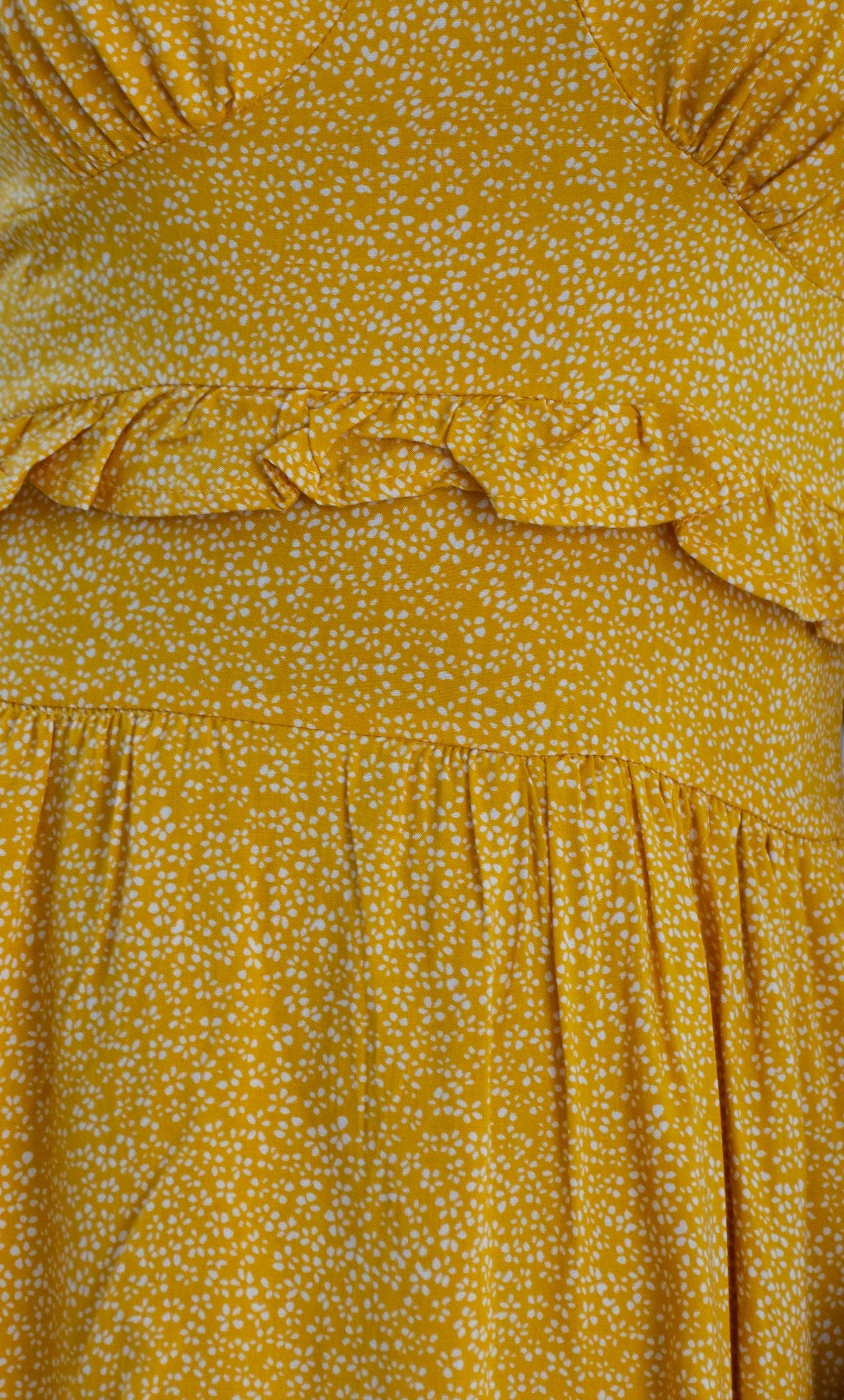 Moonlight Dreams Dress - Yellow