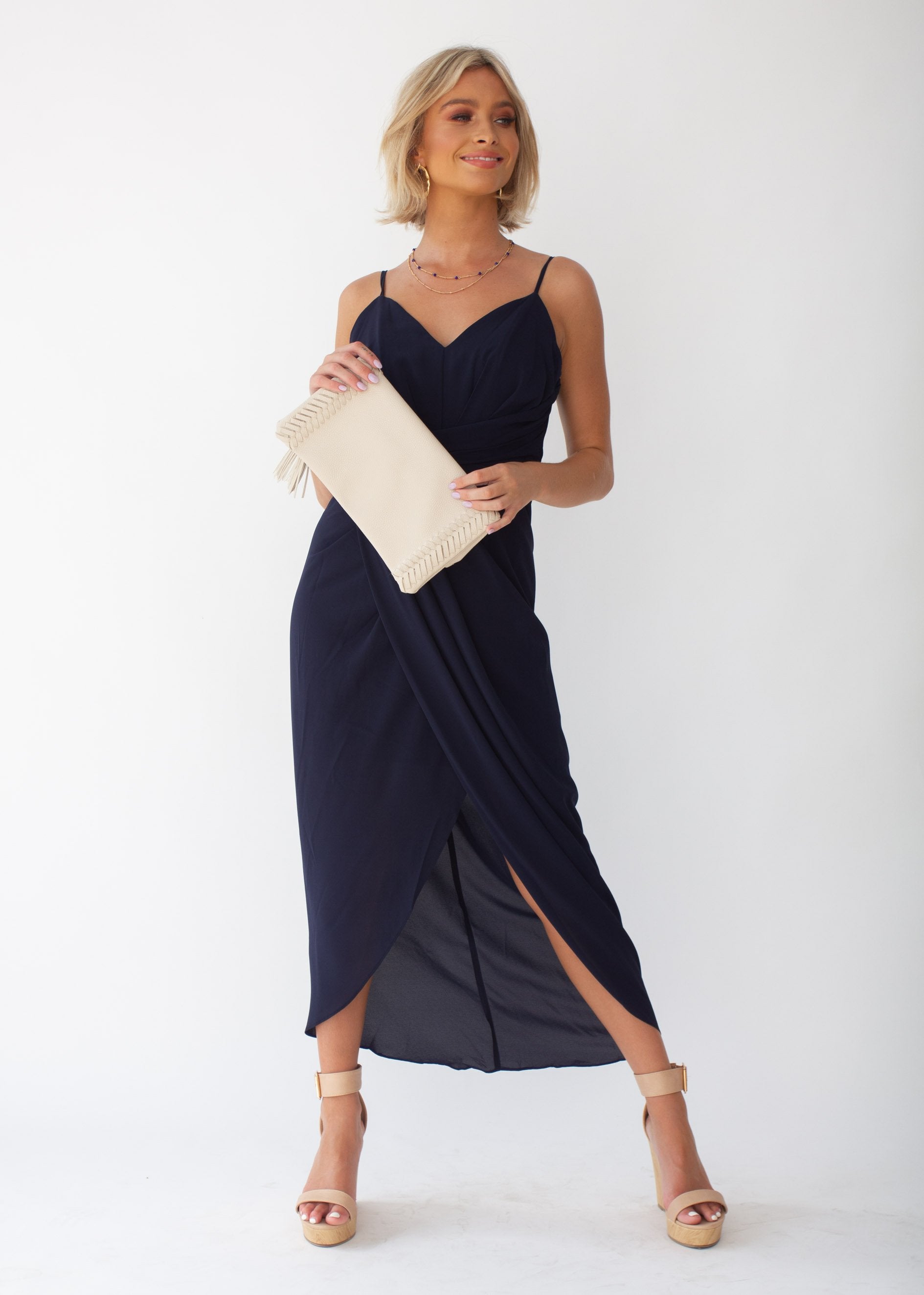 Serena Maxi Dress - Navy