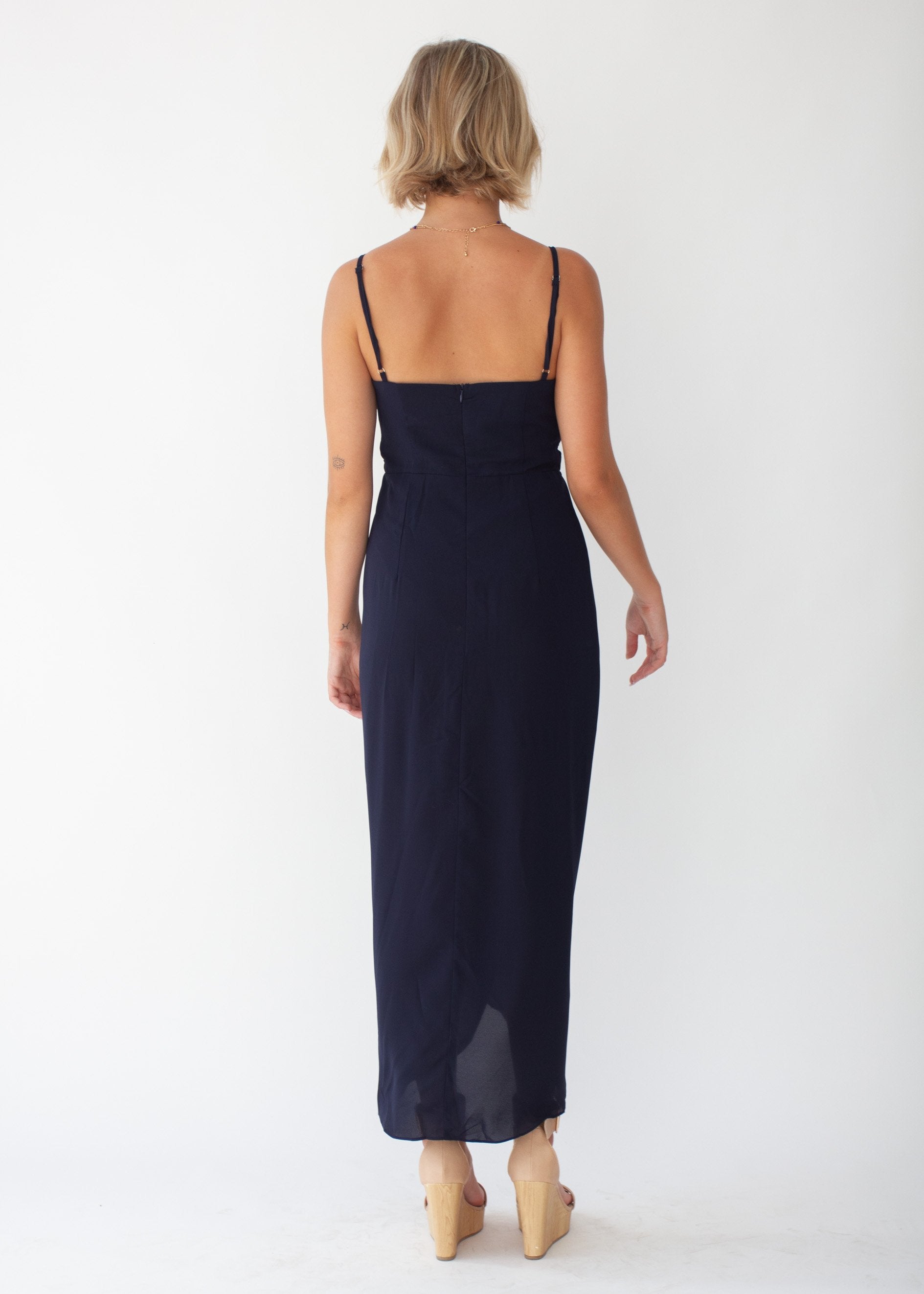 Serena Maxi Dress - Navy