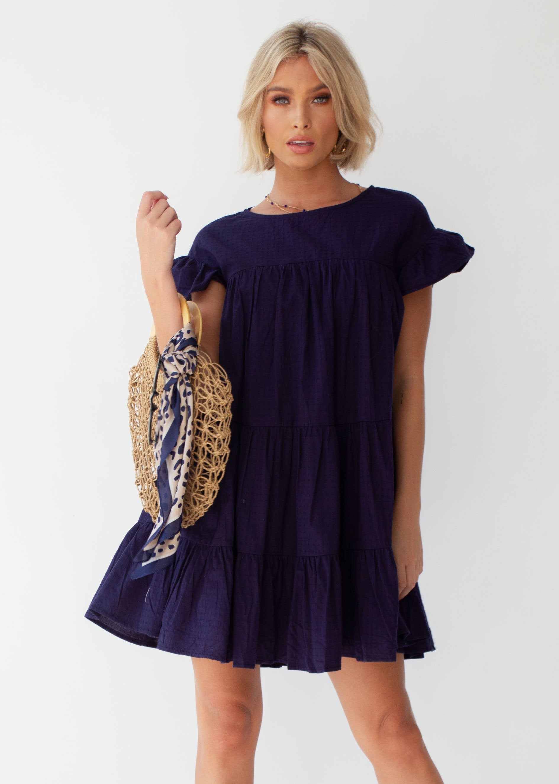 Onyx Dress - Navy