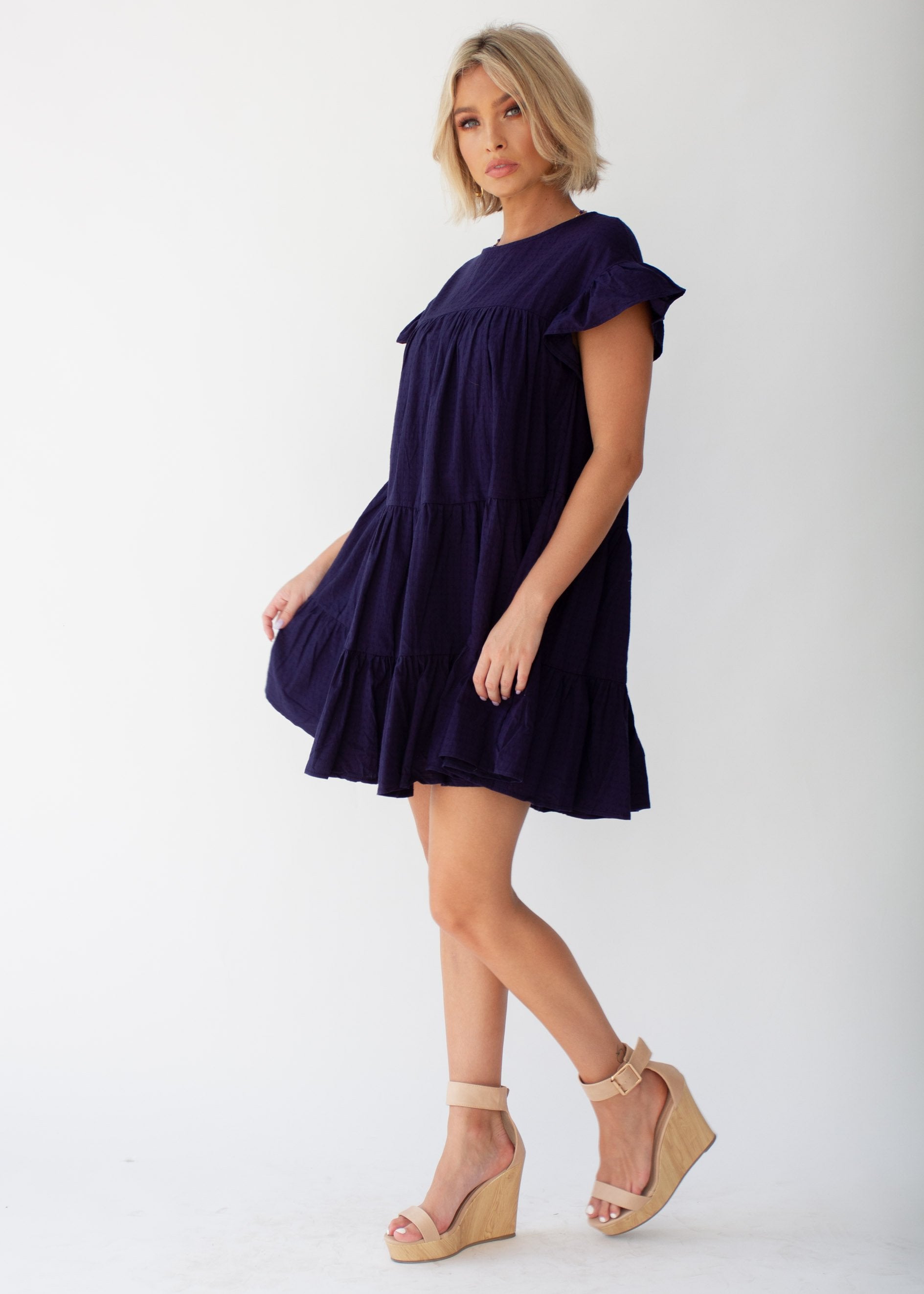 Onyx Dress - Navy