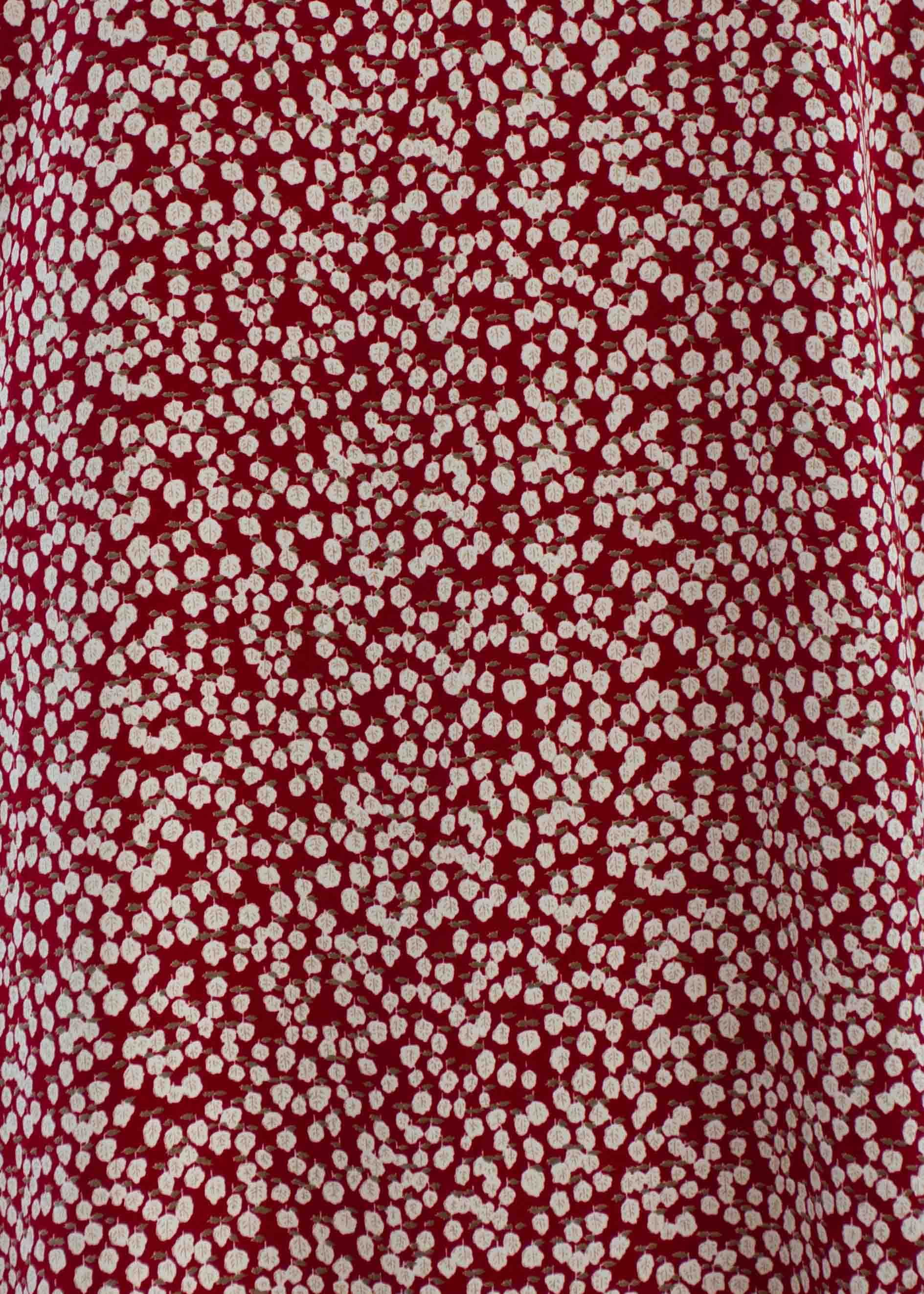 Caterina Swing Dress - Red Floral