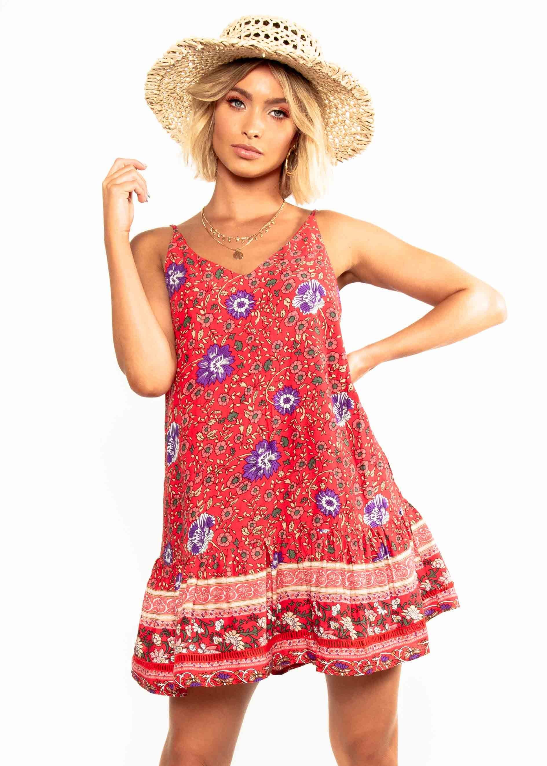 Sun Kissed Dress - Saffron Blossom