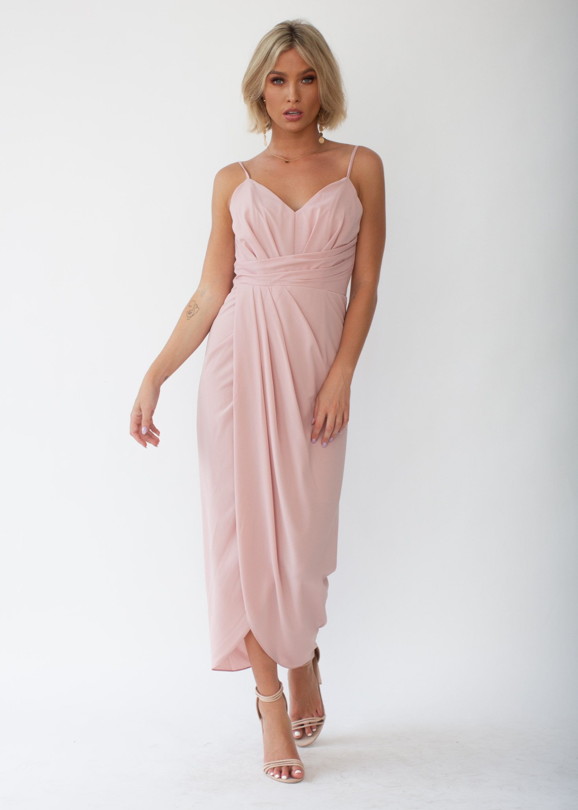Serena Maxi Dress - Blush