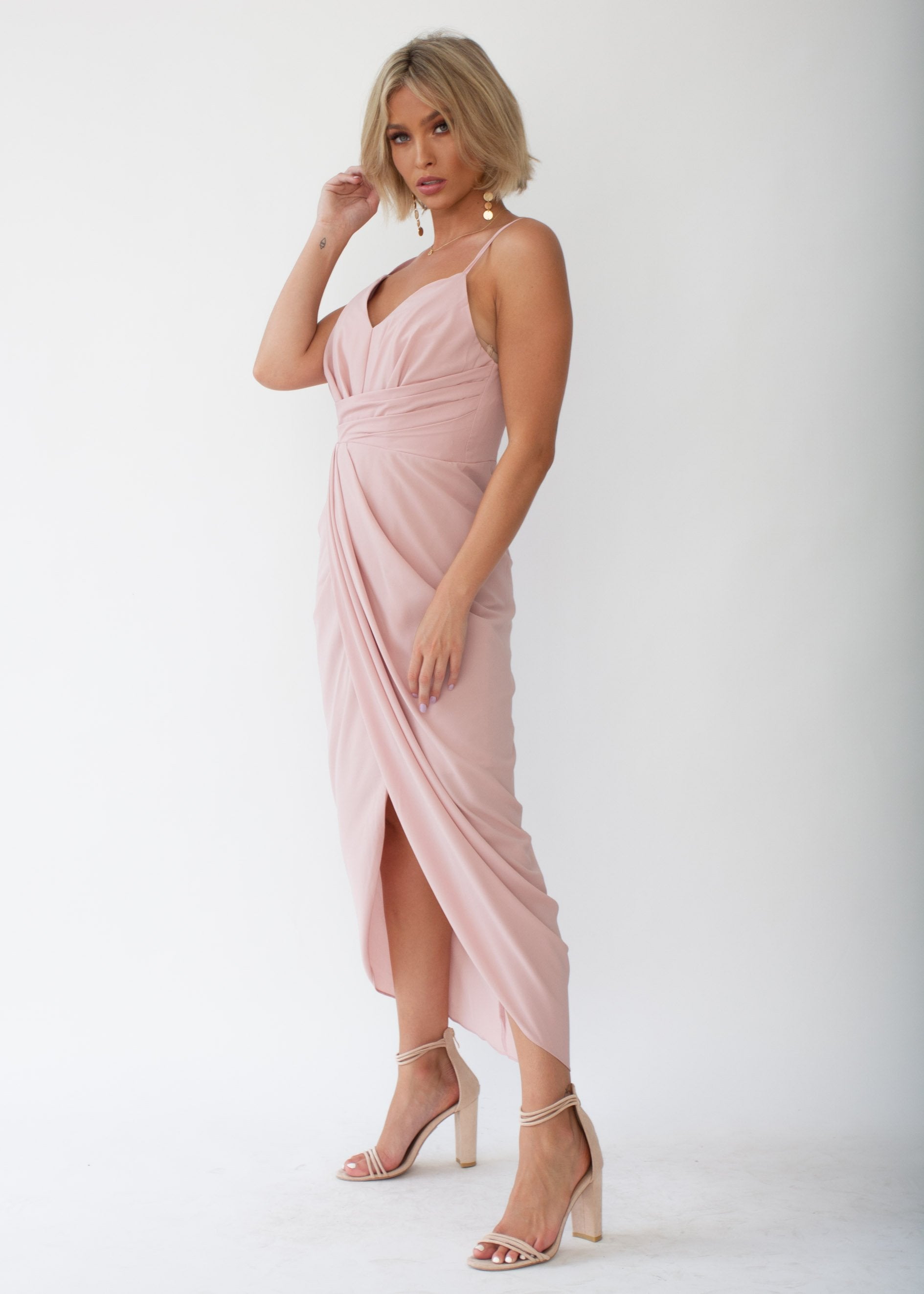 Serena Maxi Dress - Blush