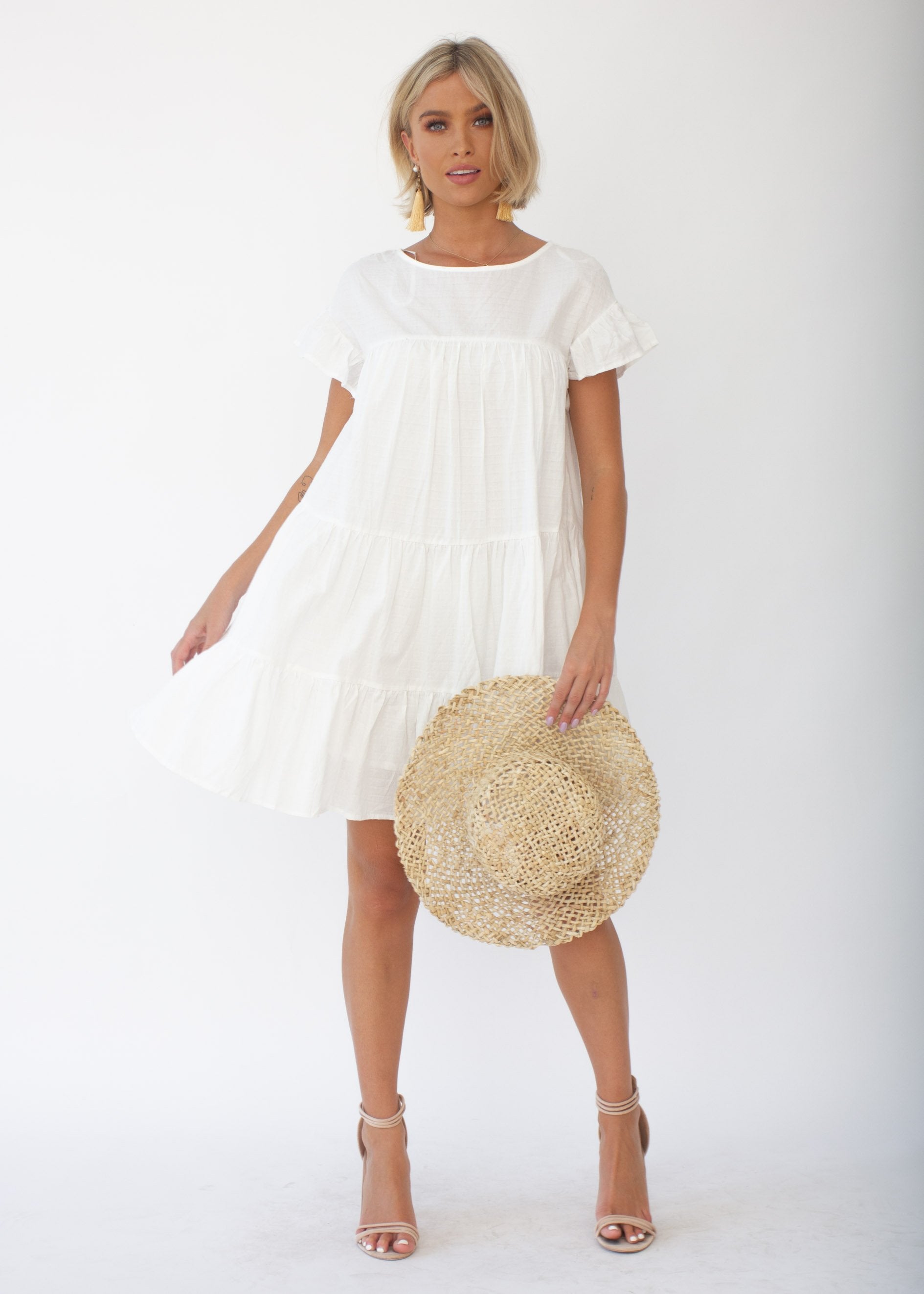 Onyx Dress - White