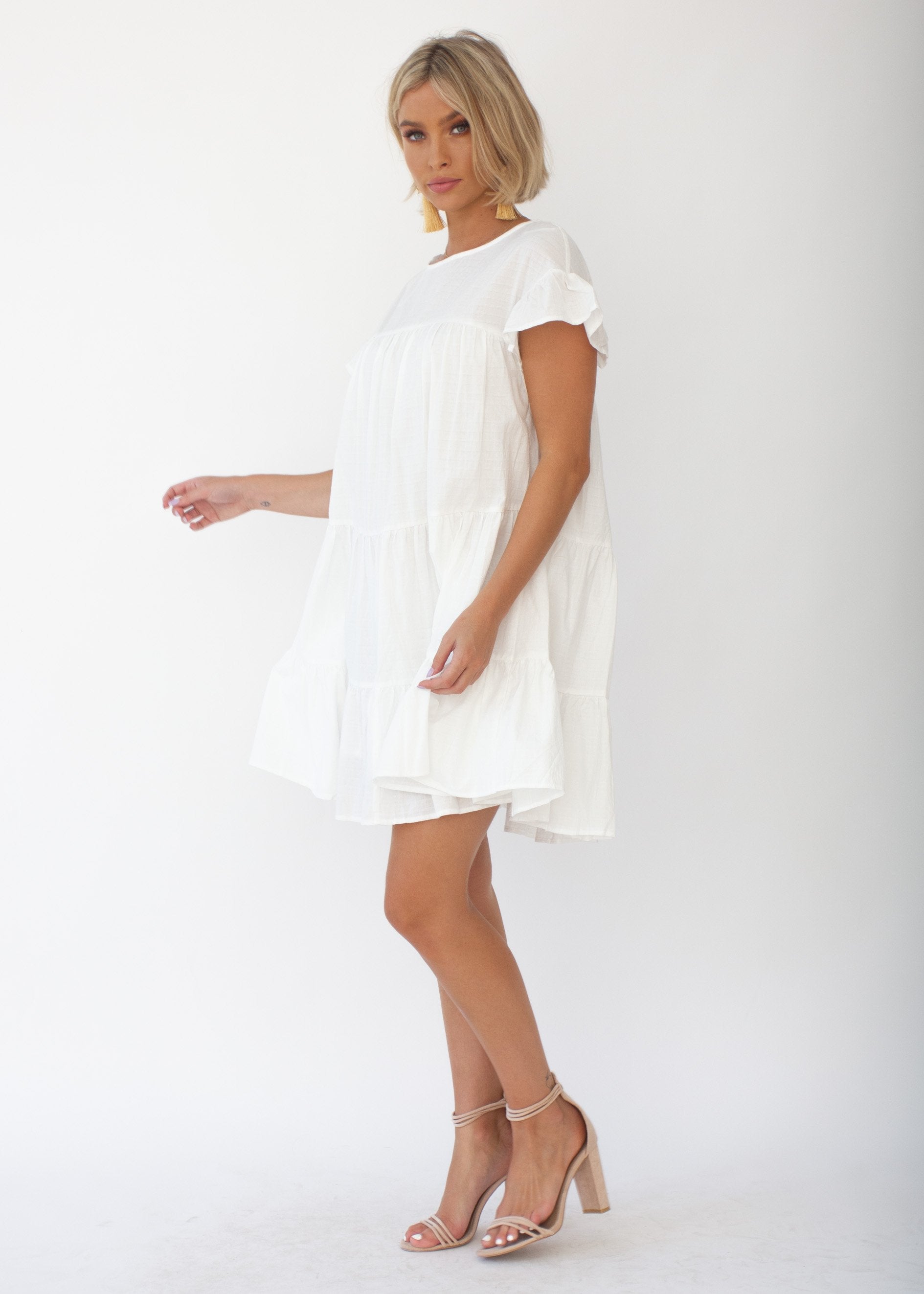 Onyx Dress - White
