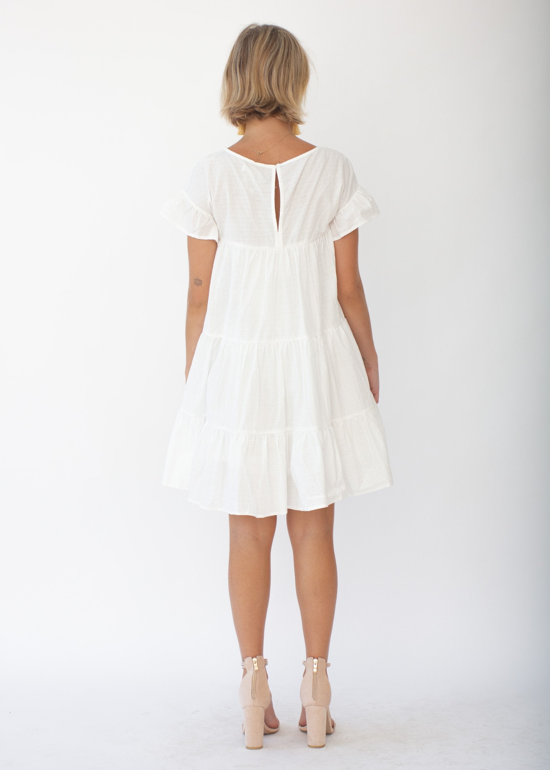 Onyx Dress - White
