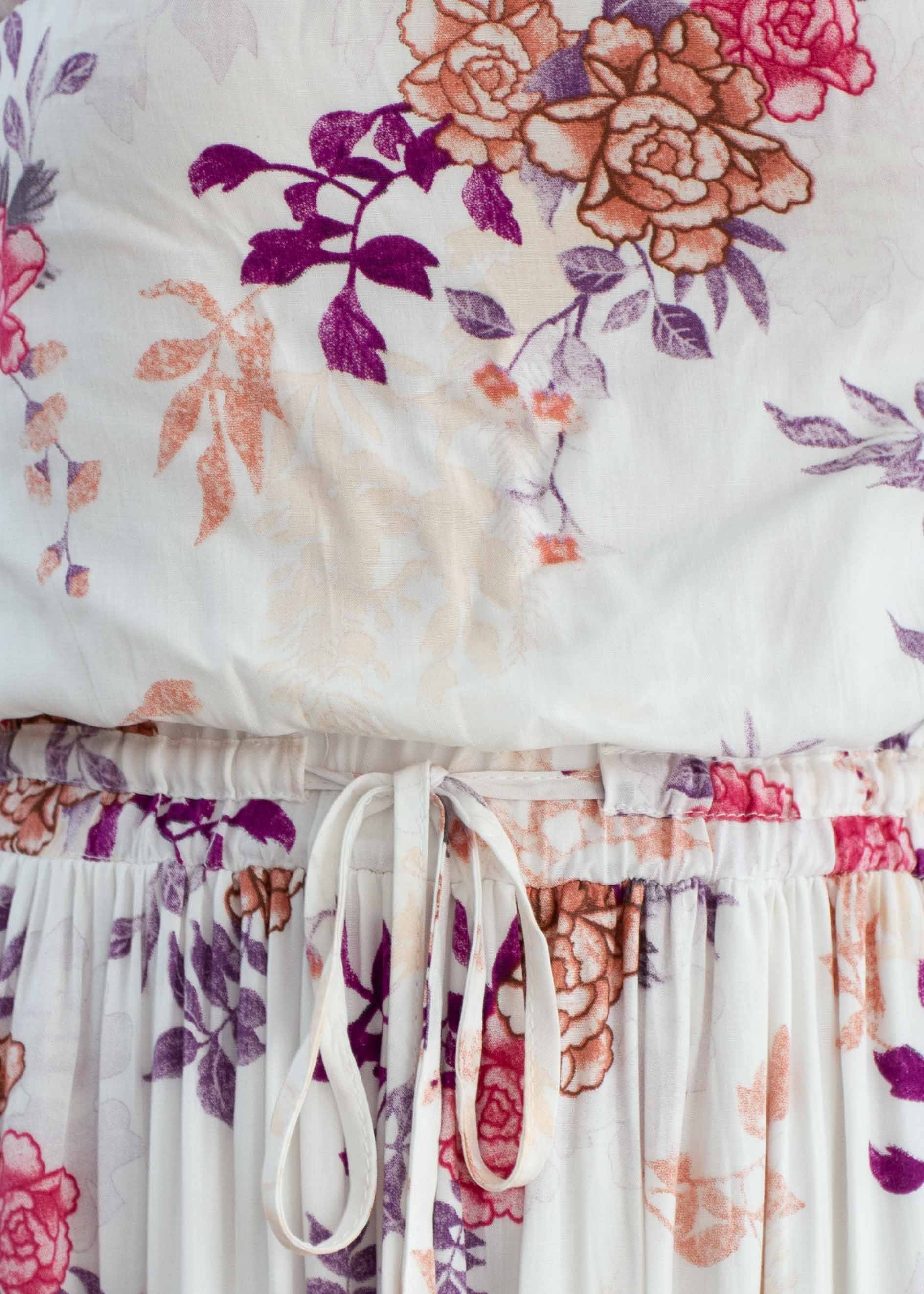 Lucina Strapless Maxi Dress - Floral Bliss