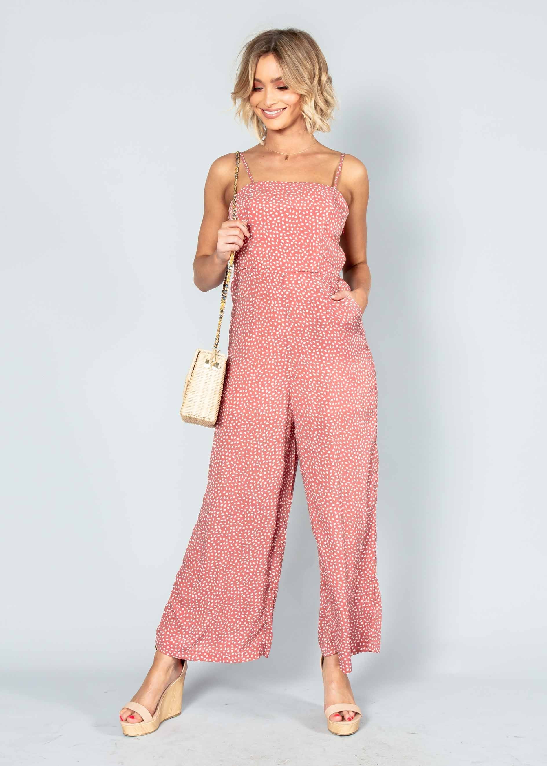 Late Nights Pantsuit  - Rose Petal
