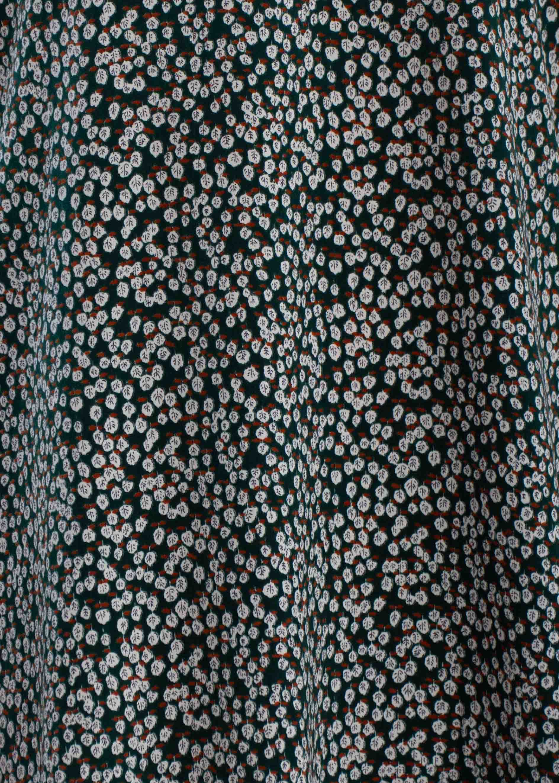Caterina Swing Dress - Green Floral