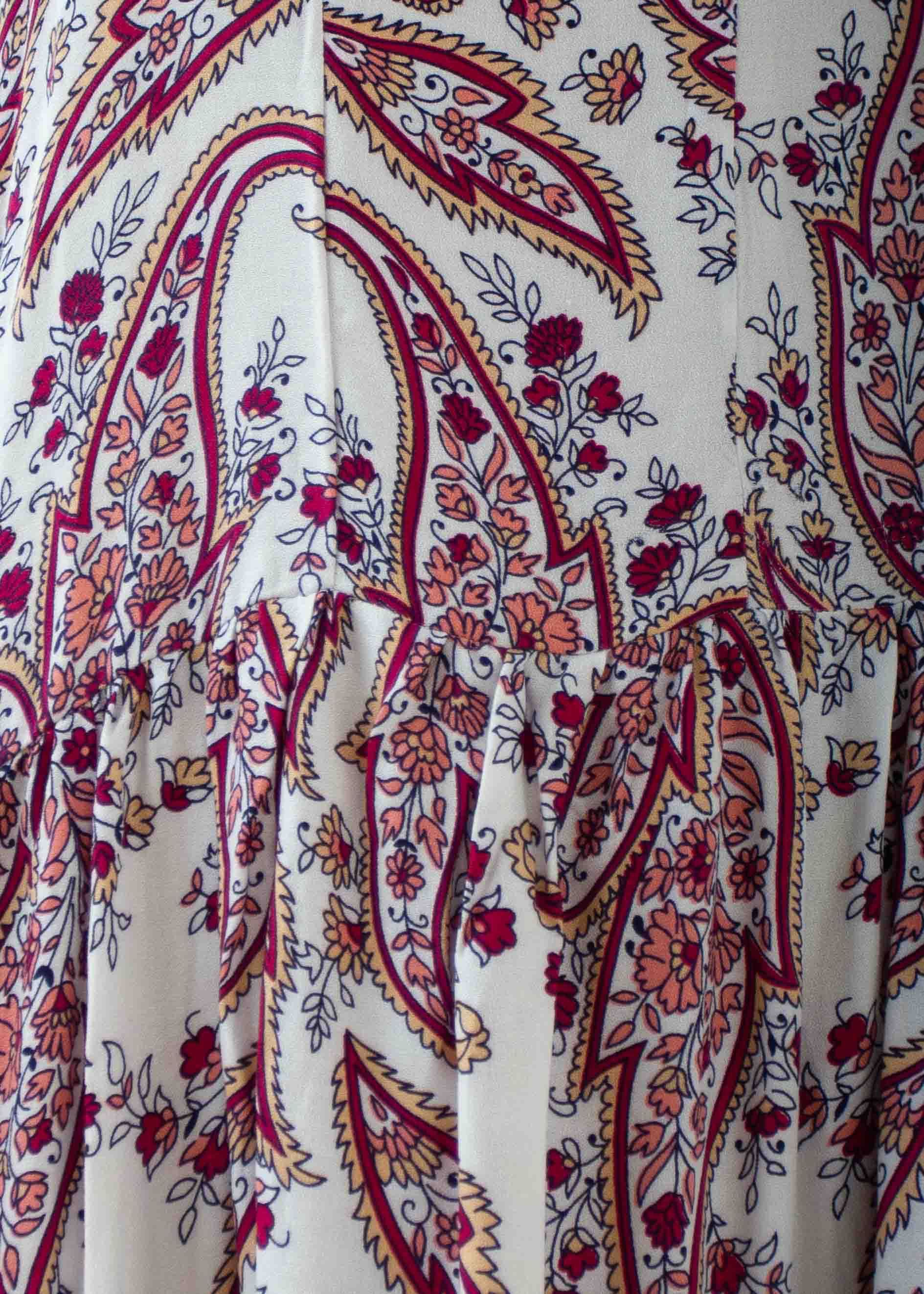 Amira Maxi Dress - Rose Paisley