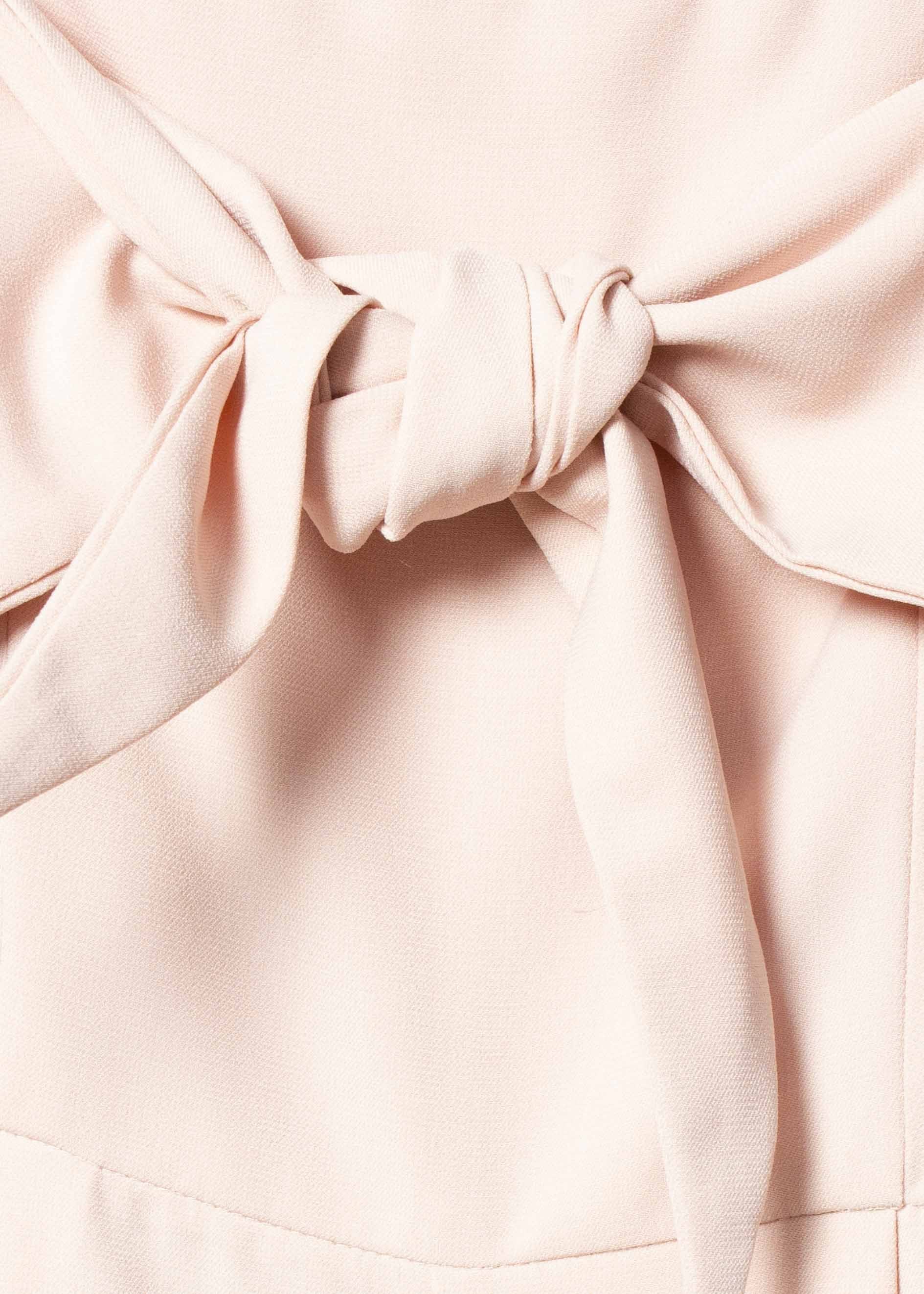 Braelynn Tie Pantsuit - Blush