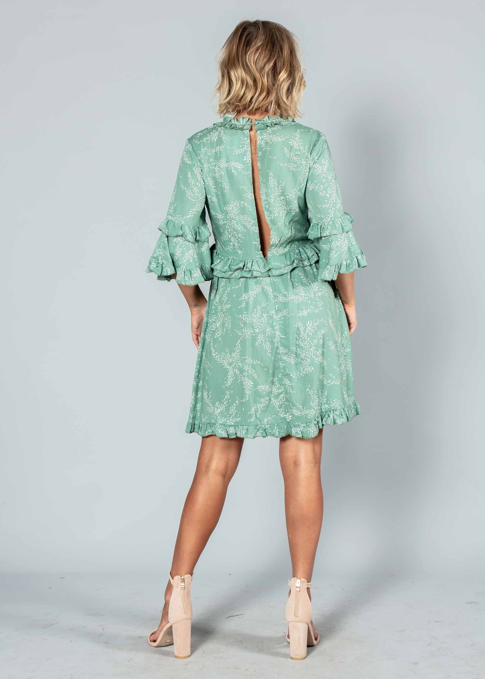 Carry On Swing Dress - Sage