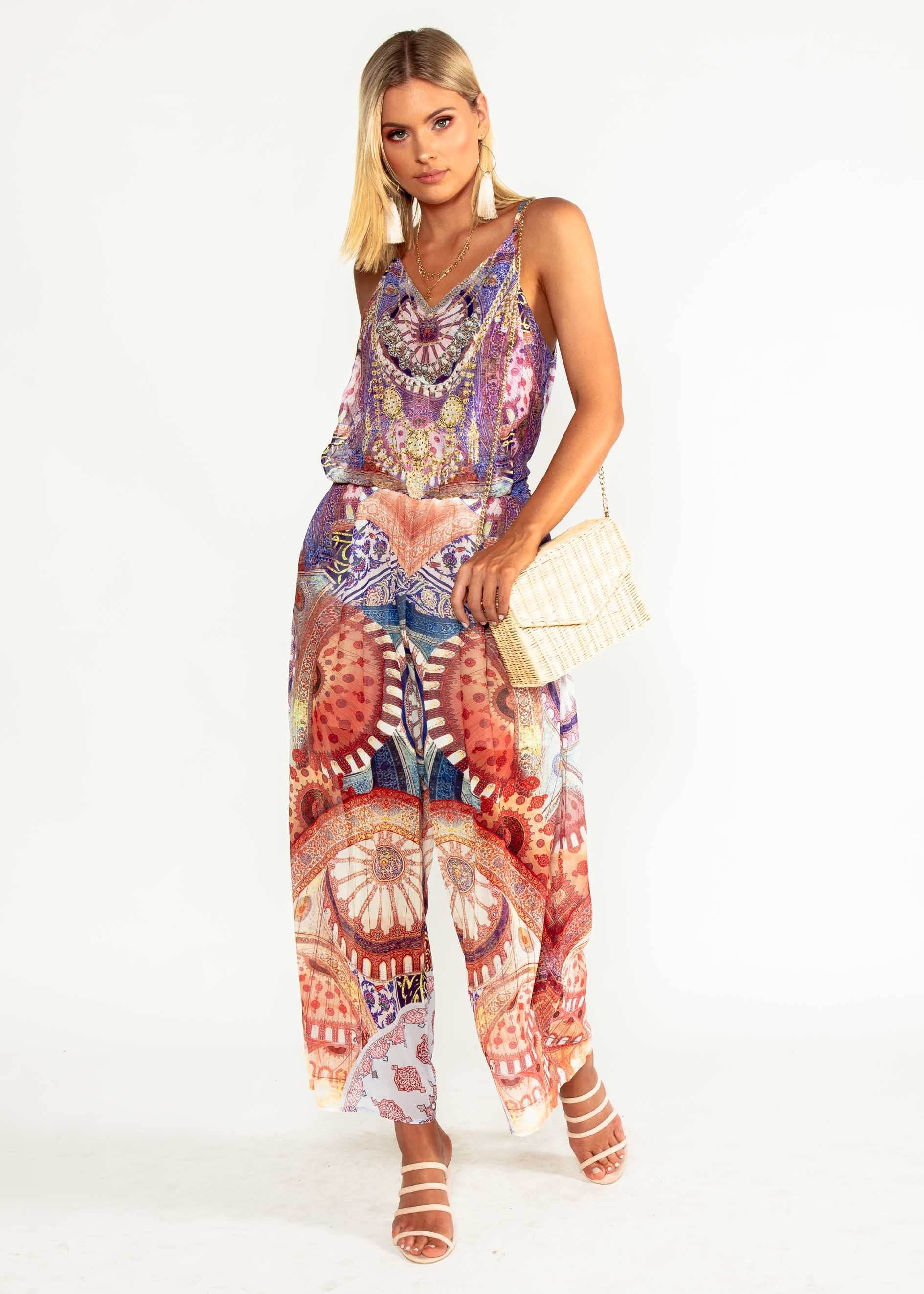 Double Up Pantsuit - Royal Amethyst