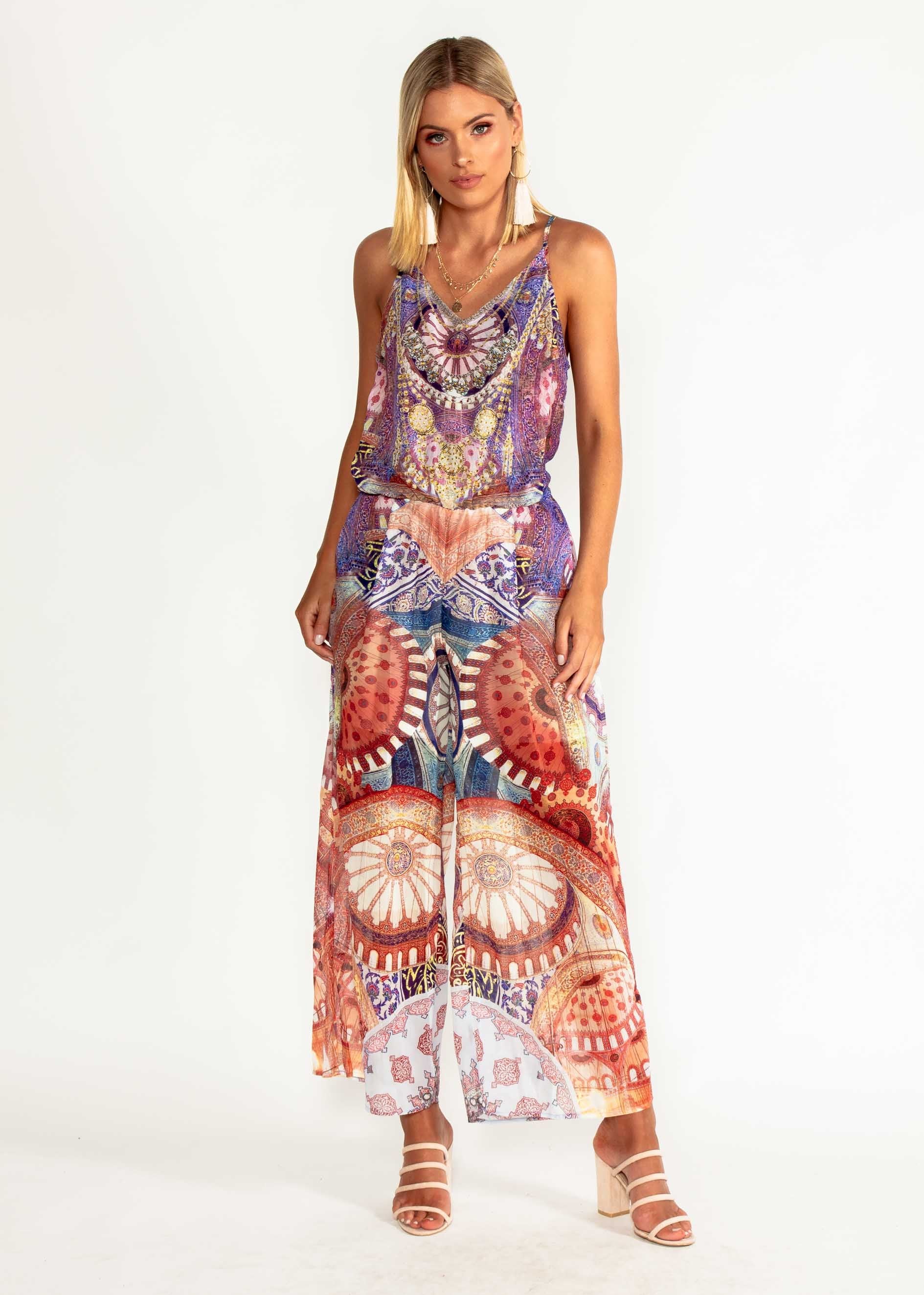 Double Up Pantsuit - Royal Amethyst