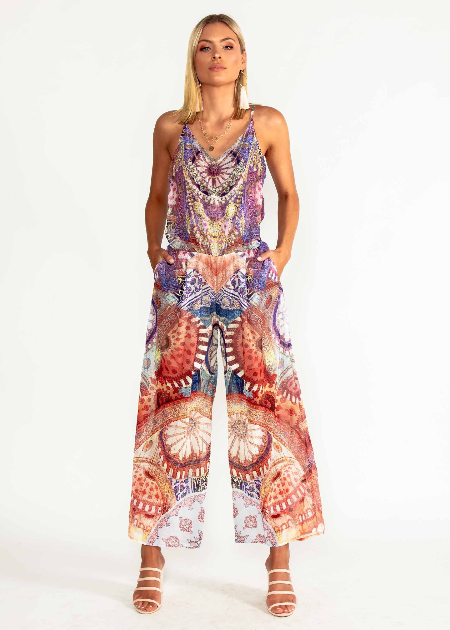 Double Up Pantsuit - Royal Amethyst
