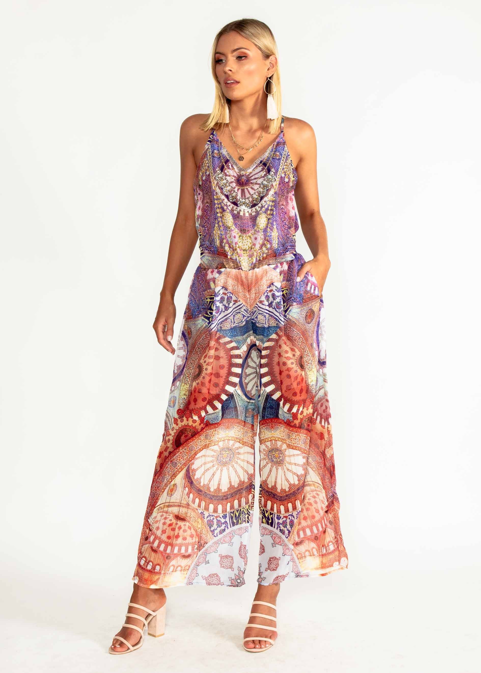Double Up Pantsuit - Royal Amethyst