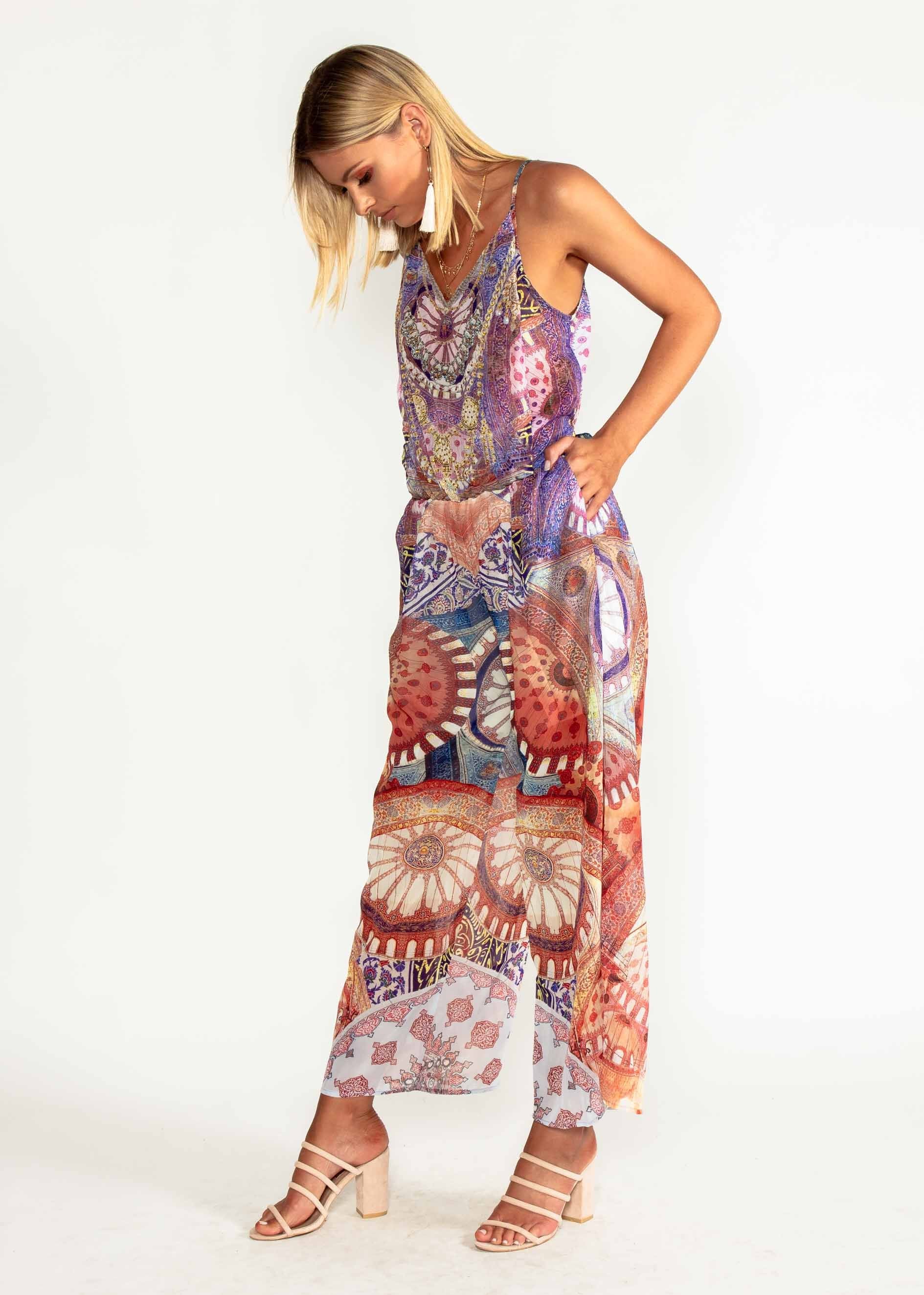 Double Up Pantsuit - Royal Amethyst