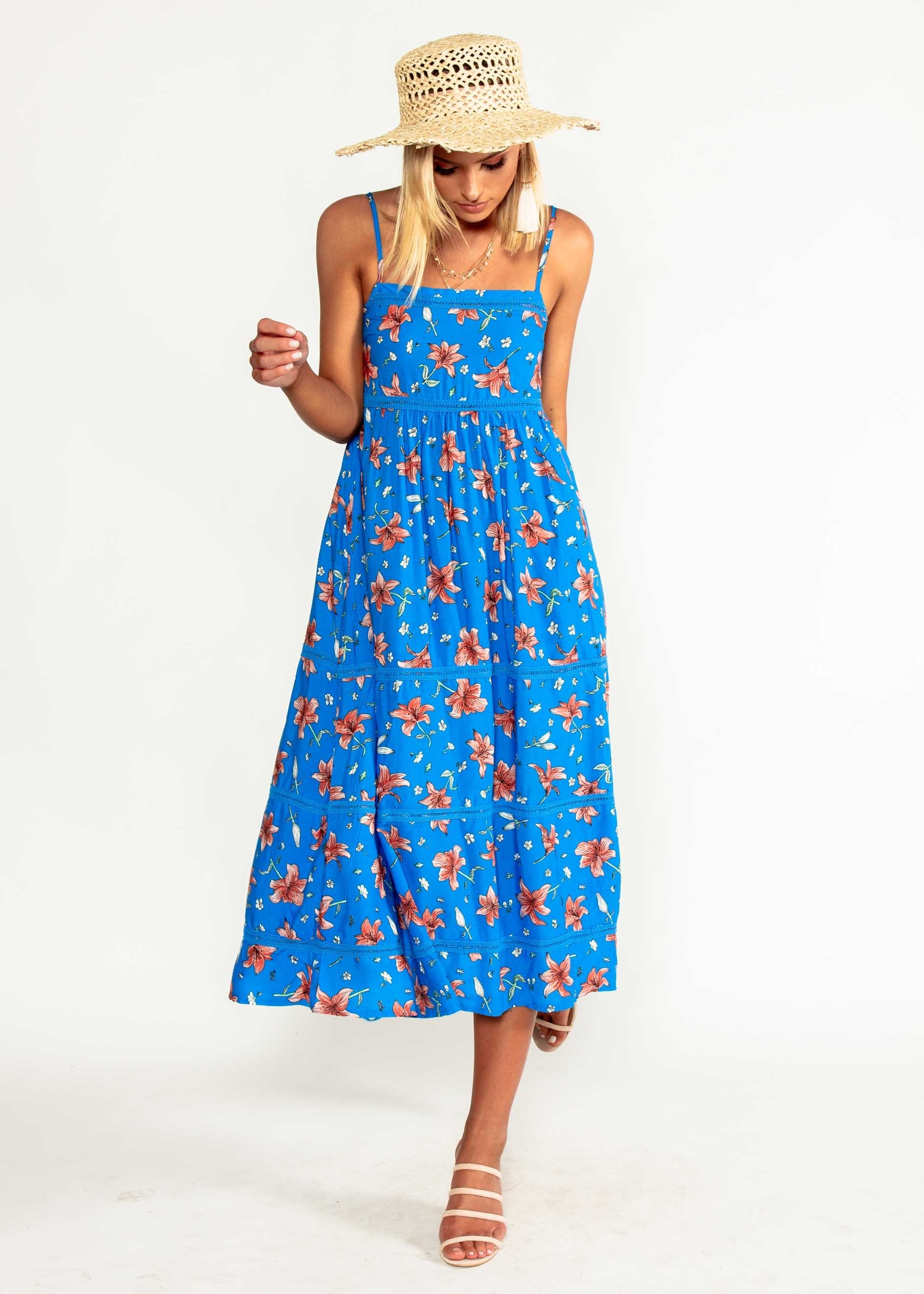 Heidi Swing Midi Dress - Clara