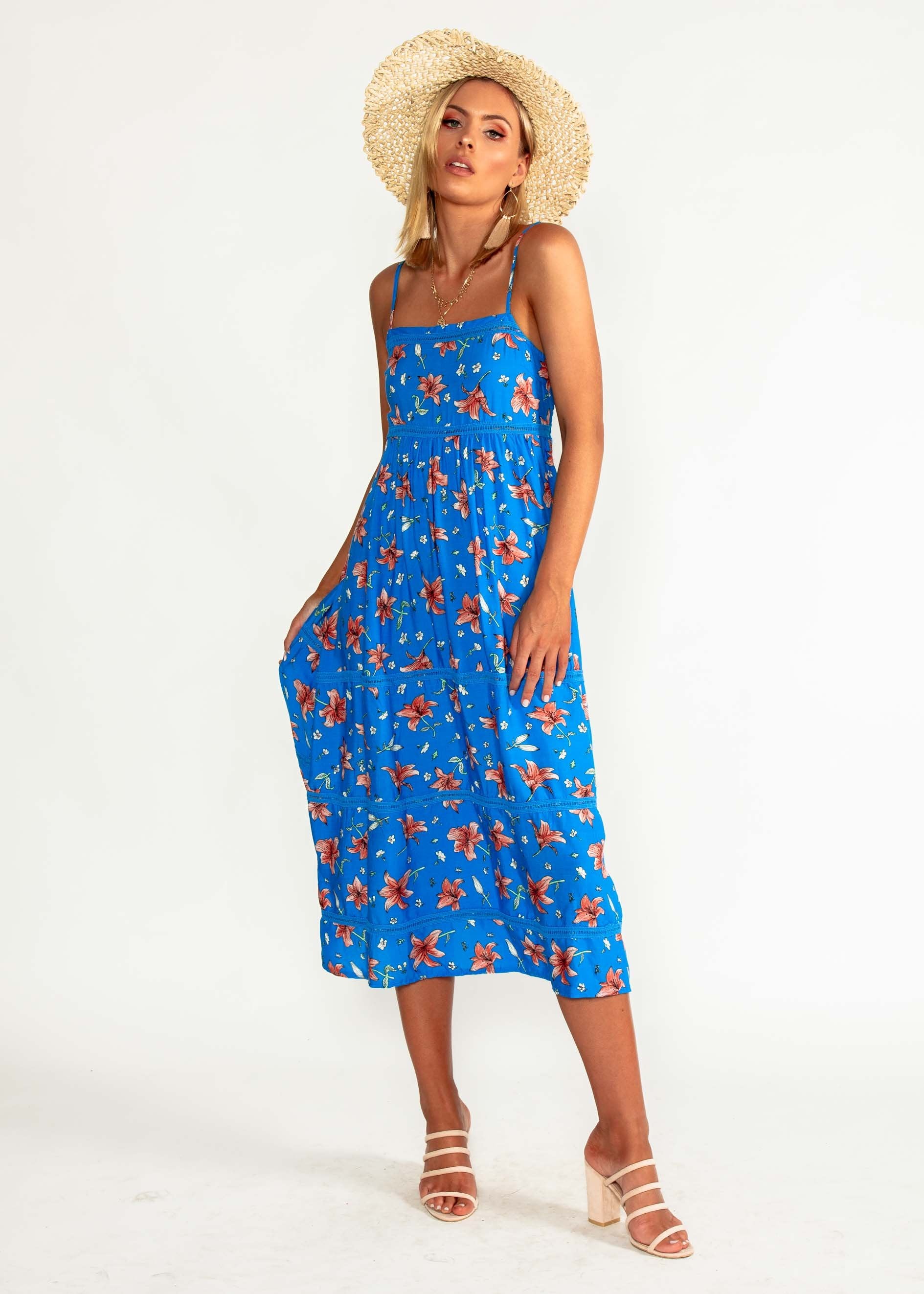 Heidi Swing Midi Dress - Clara