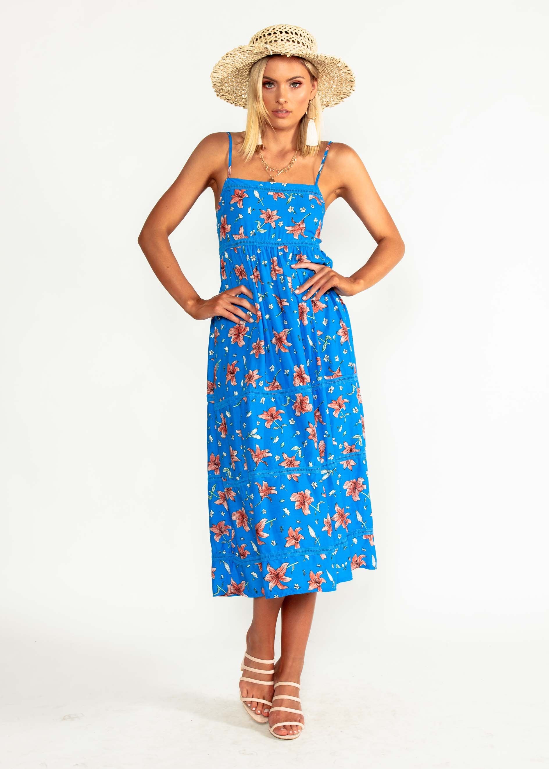Heidi Swing Midi Dress - Clara