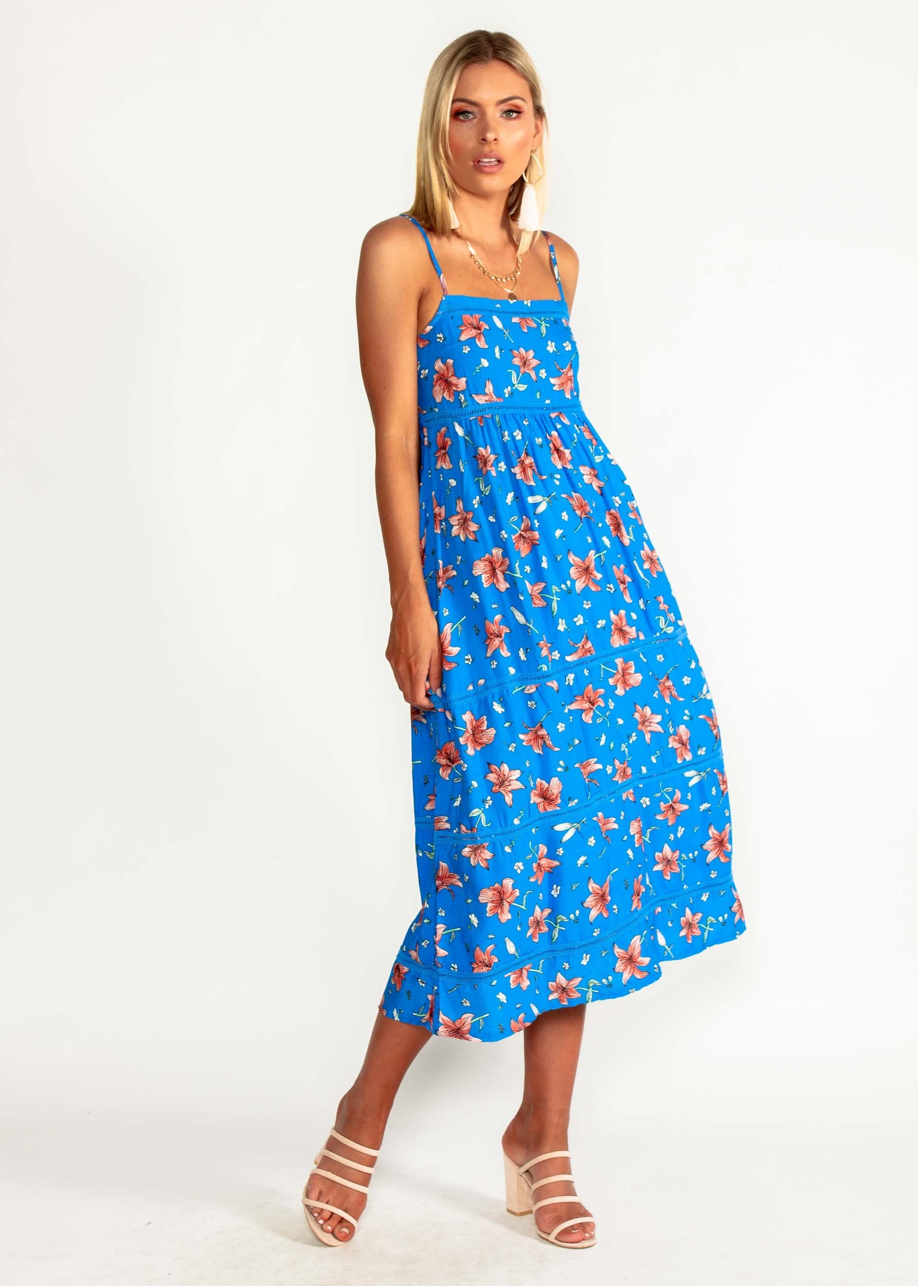 Heidi Swing Midi Dress - Clara