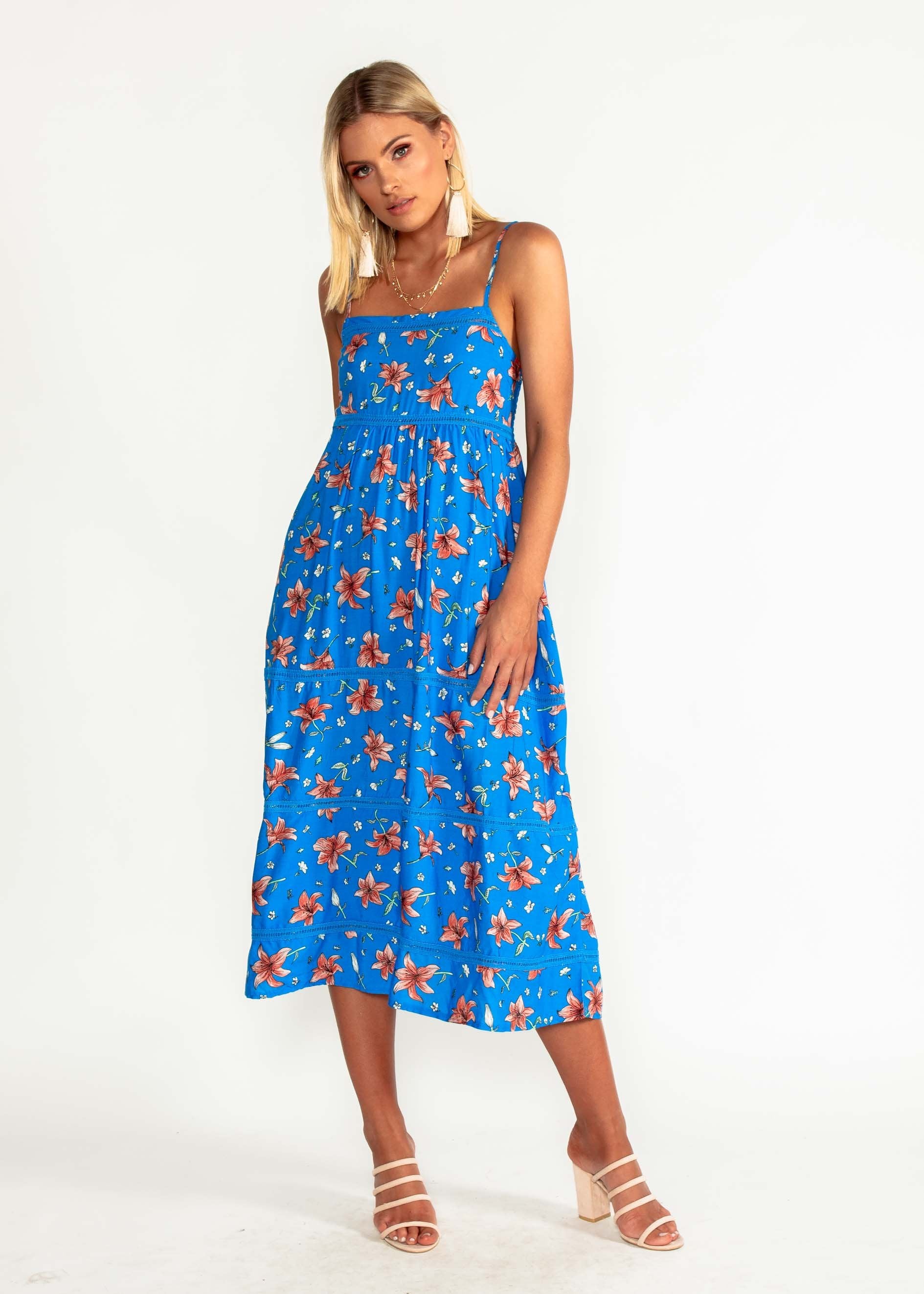 Heidi Swing Midi Dress - Clara