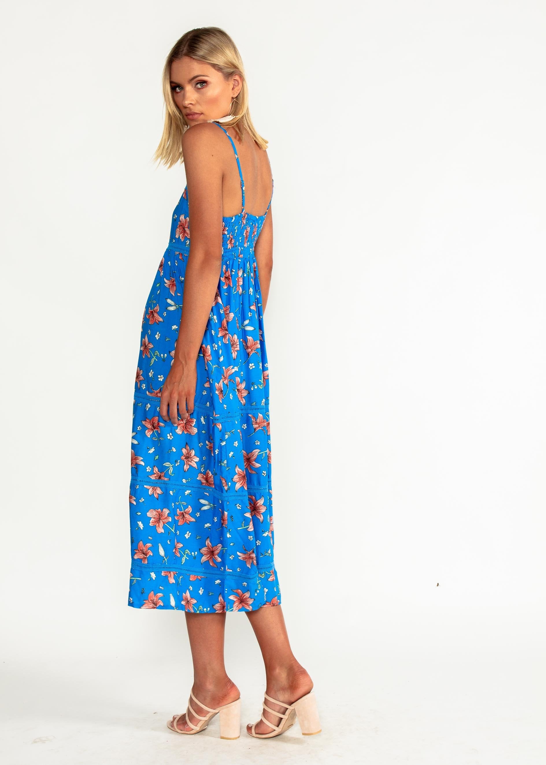 Heidi Swing Midi Dress - Clara