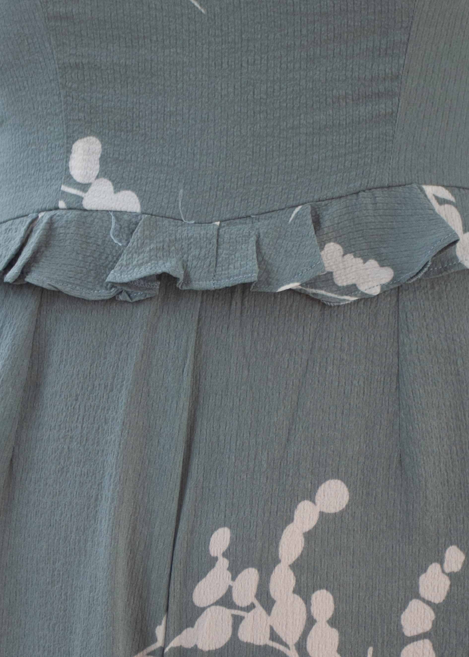 Style Update Pantsuit - Sage Floral
