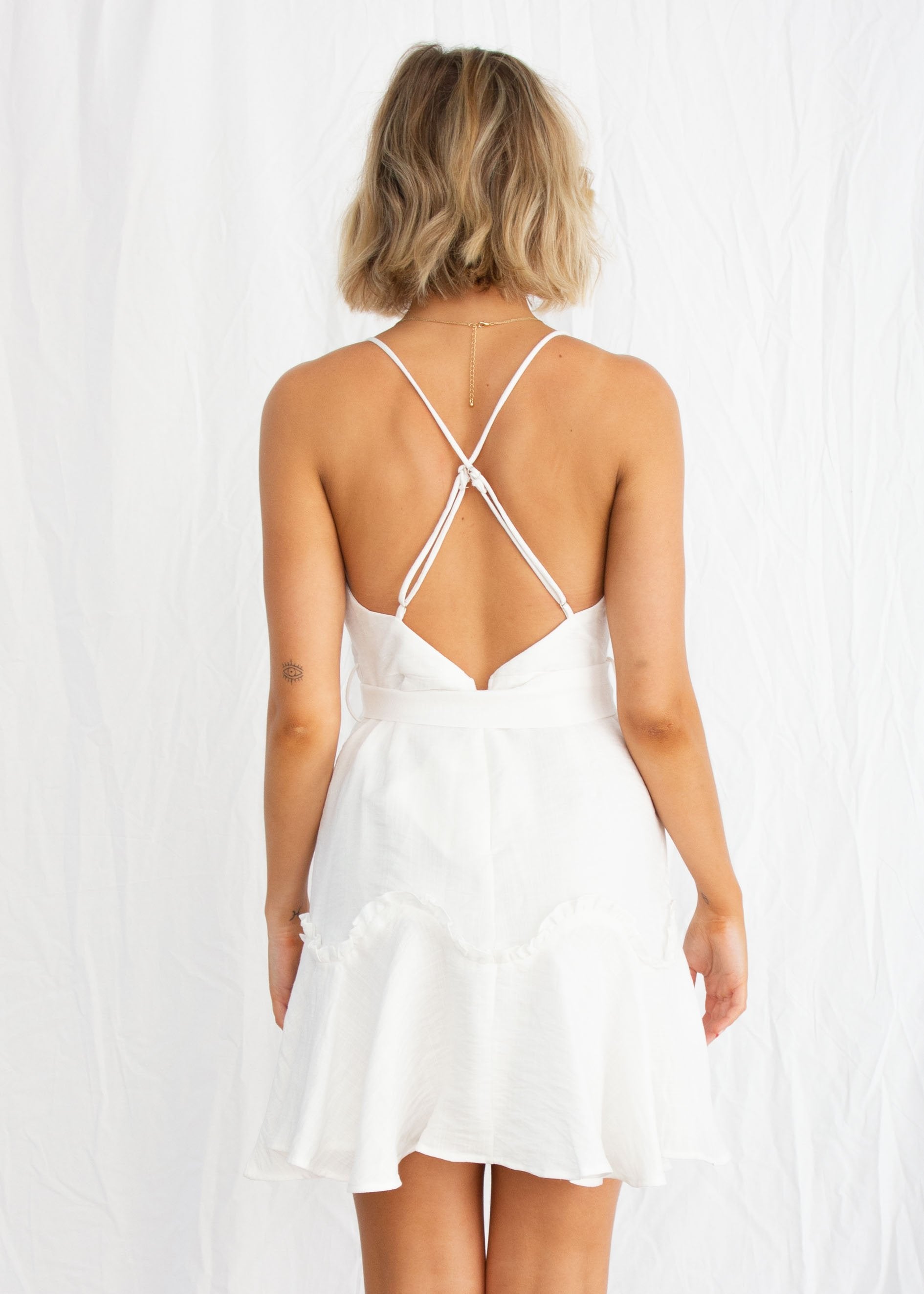 Let's Dance Dress - White
