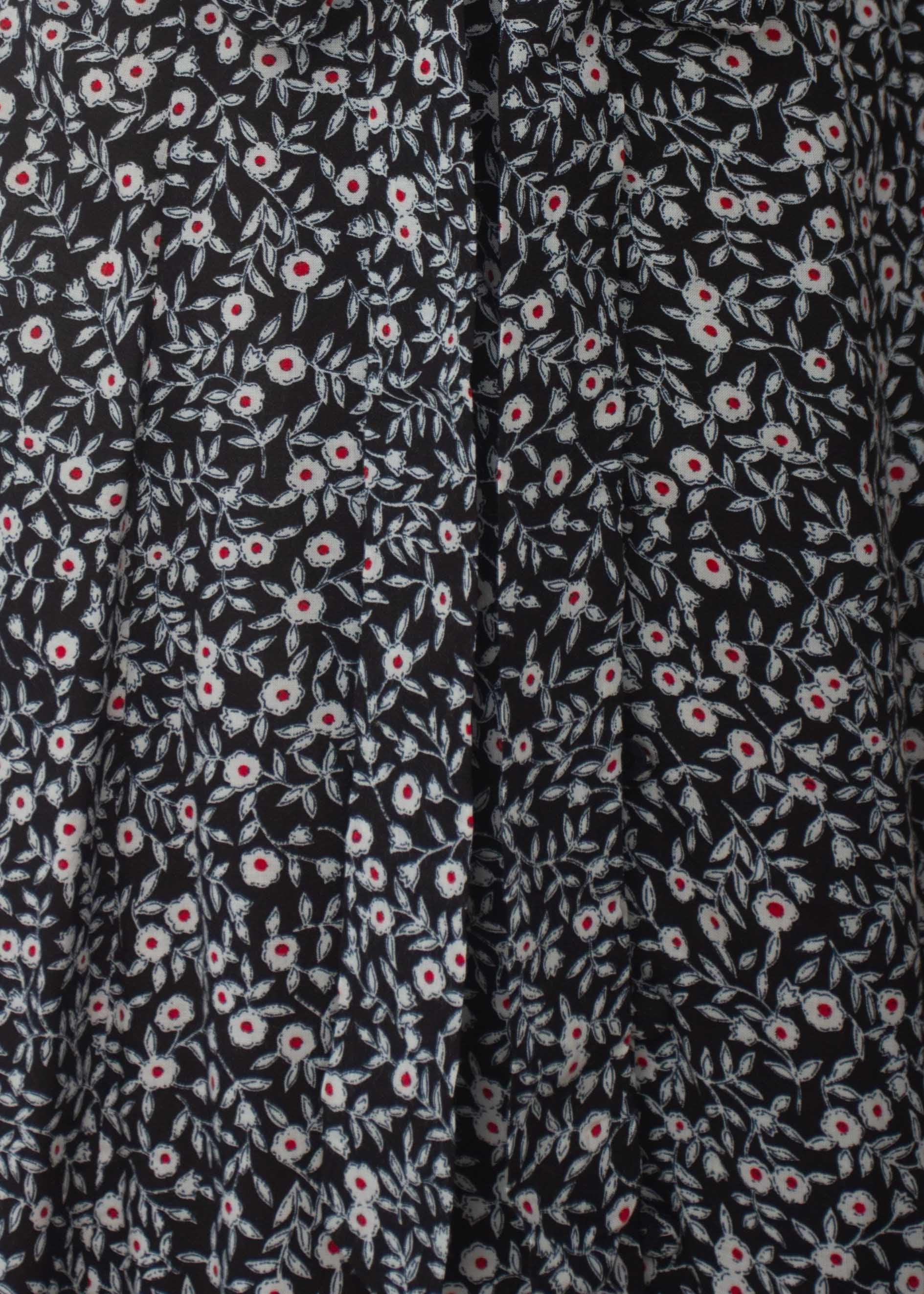 Risk Taker Dress - Black Floral