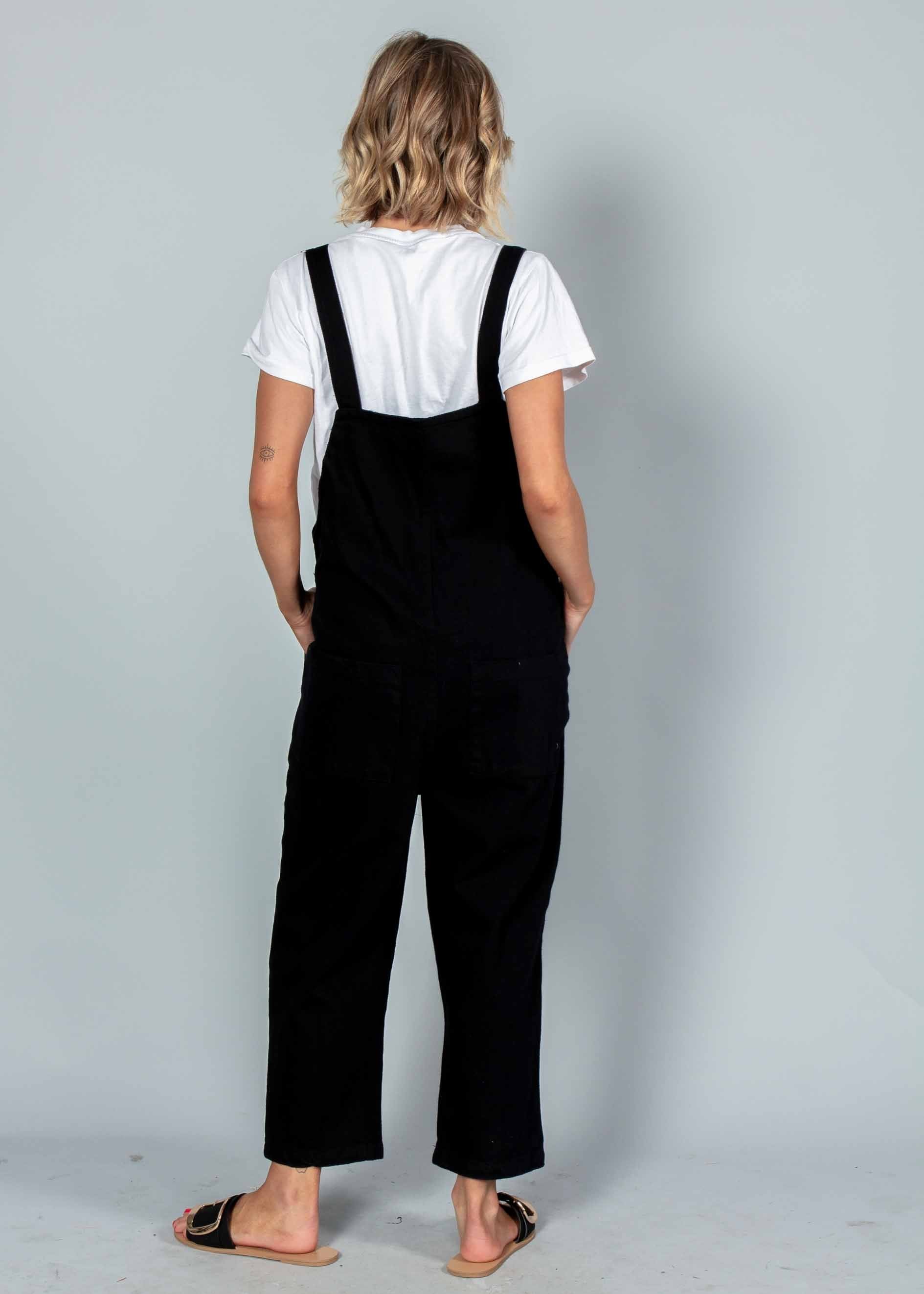 Tied To You Overalls - Black
