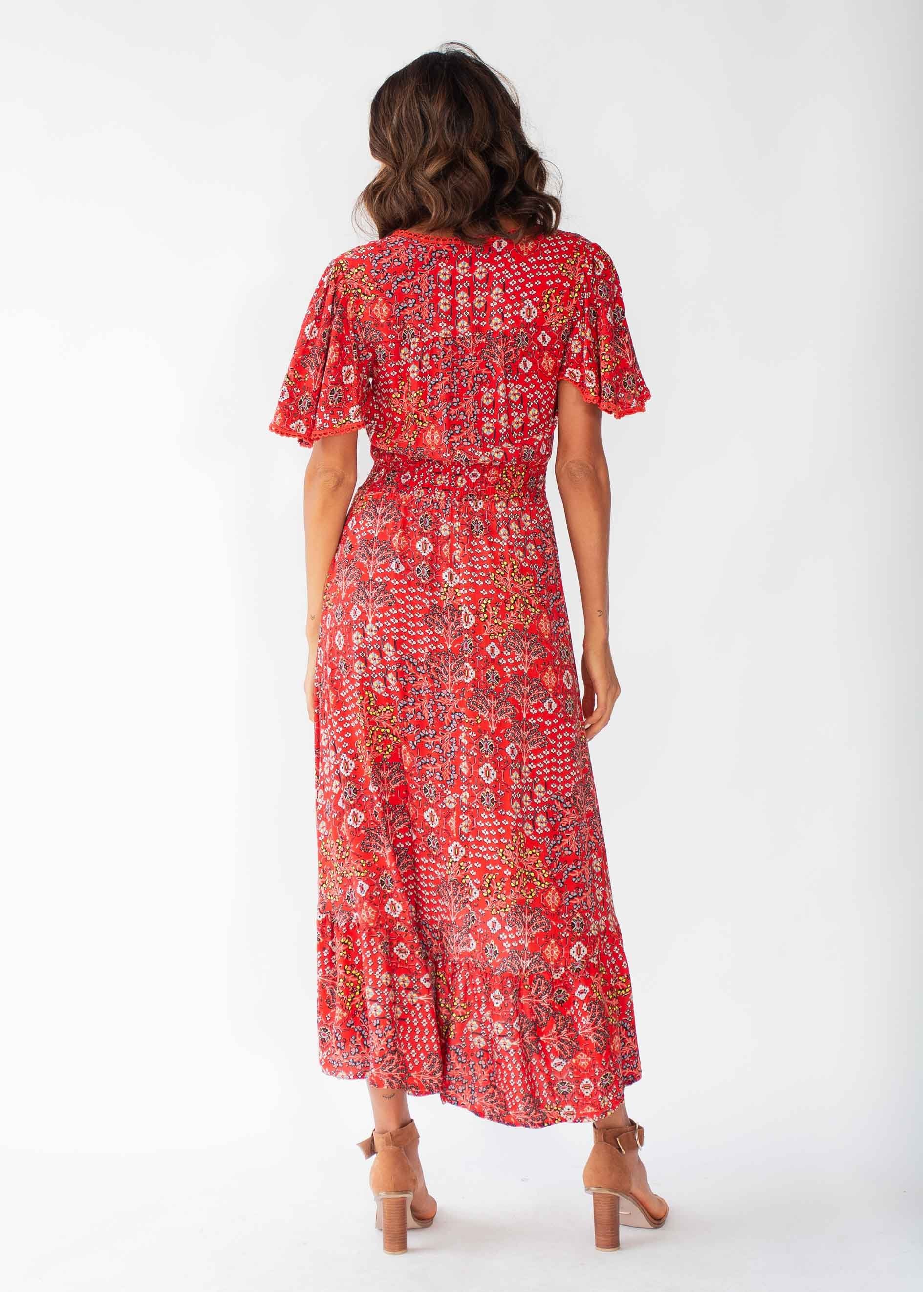 California Valley Midi Dress - Fiesta