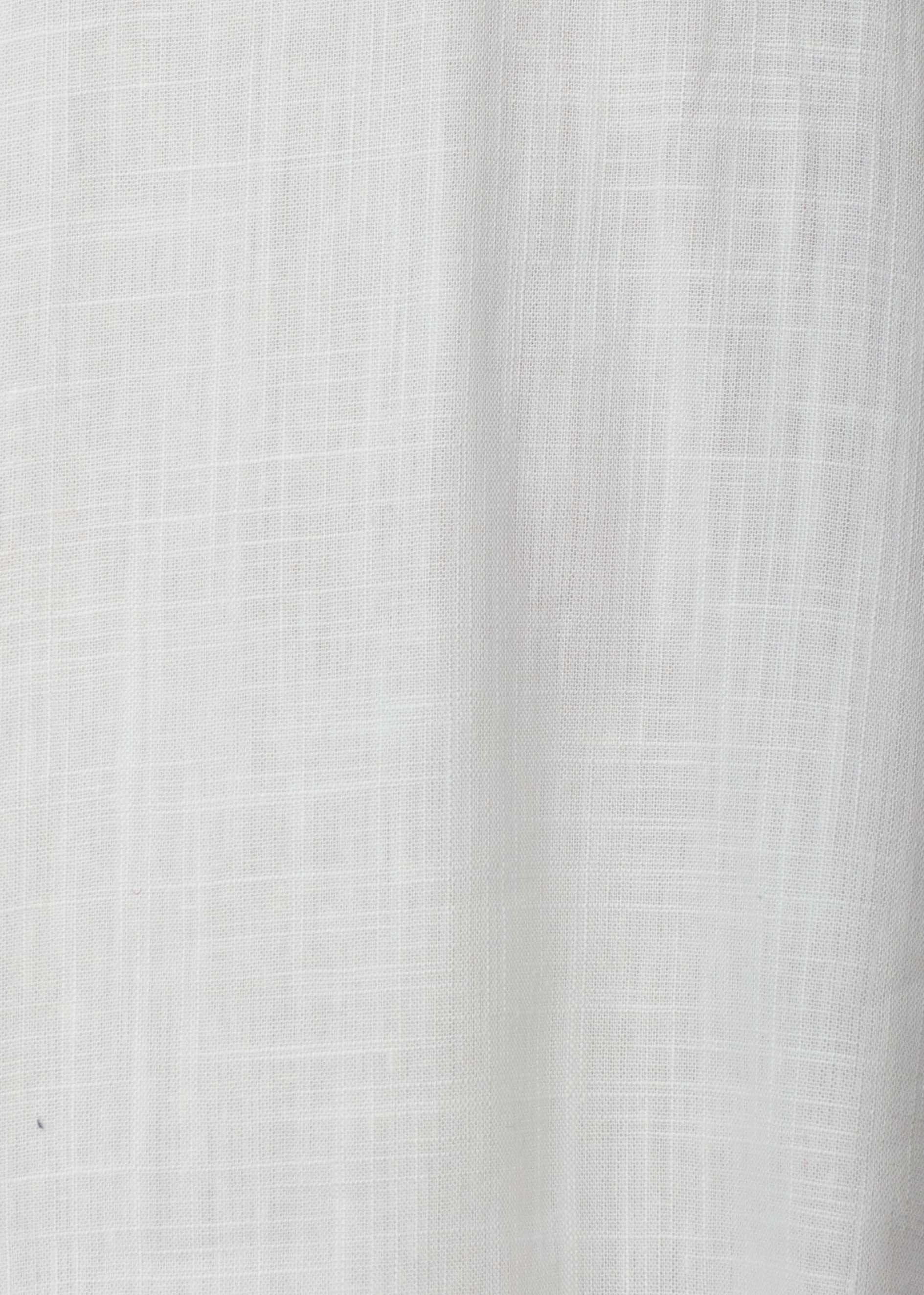 Corrina Linen Swing Dress - White