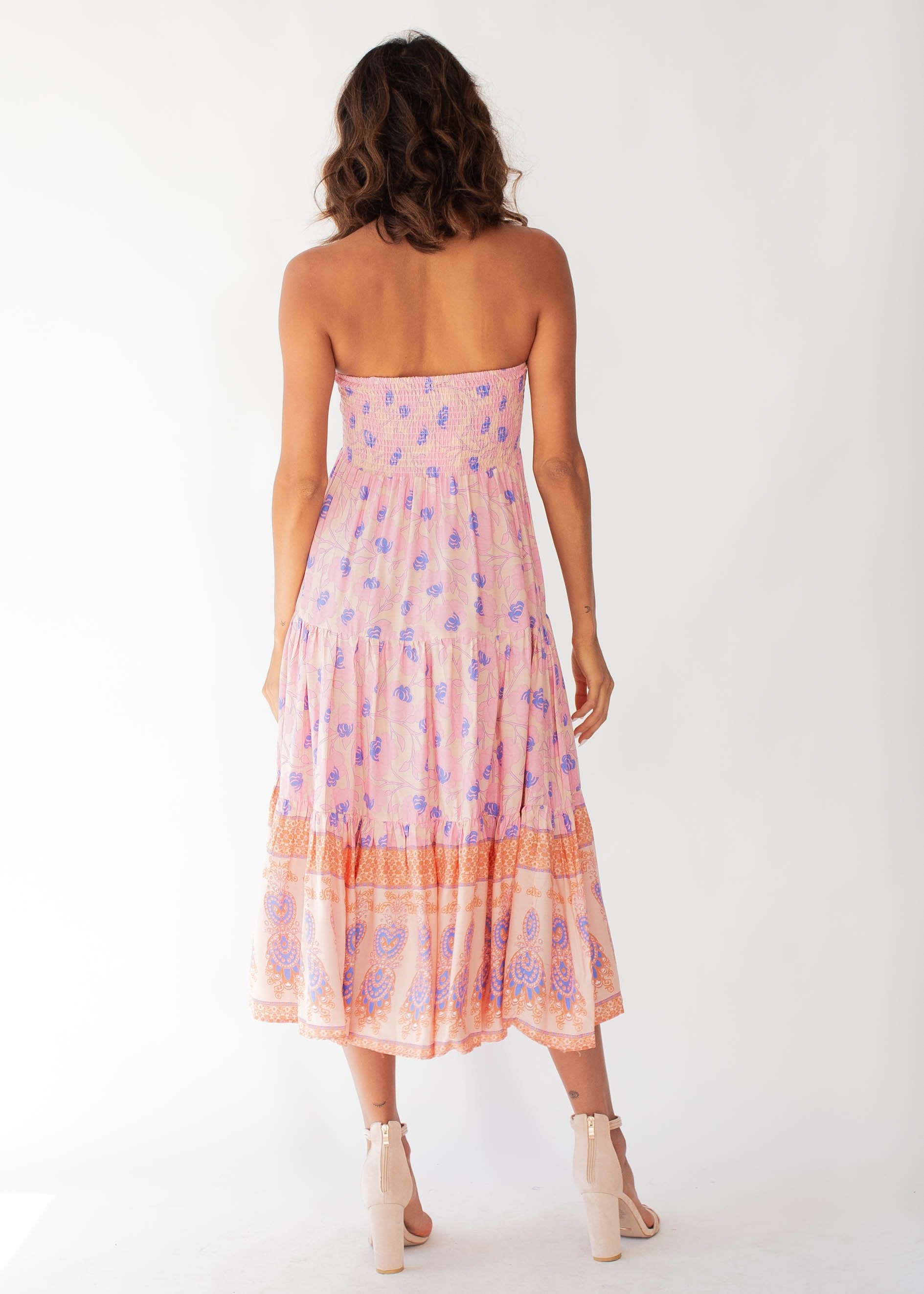 Xandra Midi Dress - Malibu