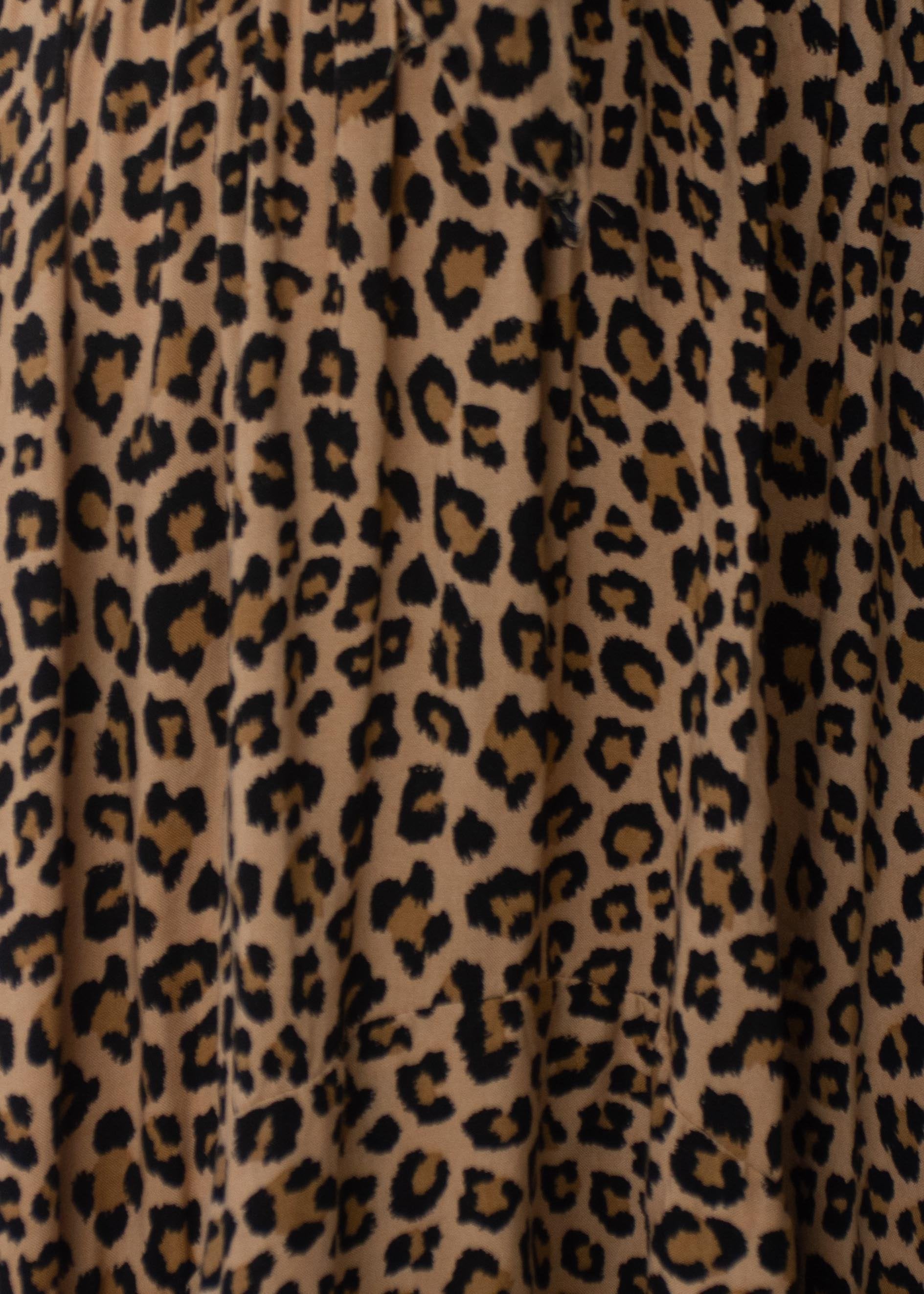 Feel Like This Hi-Lo Maxi Dress - Leopard