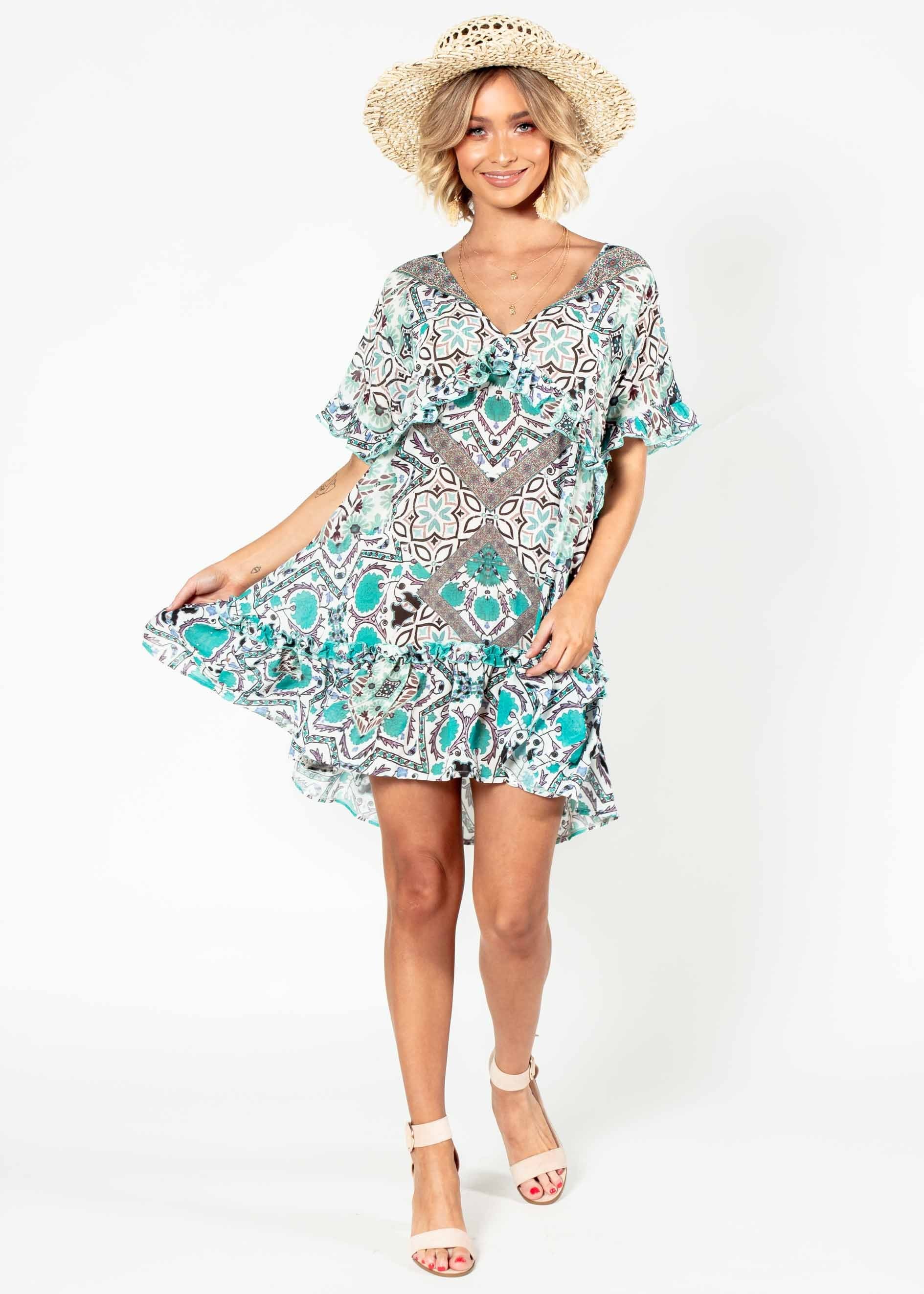 Hold Me Now Dress - Havana