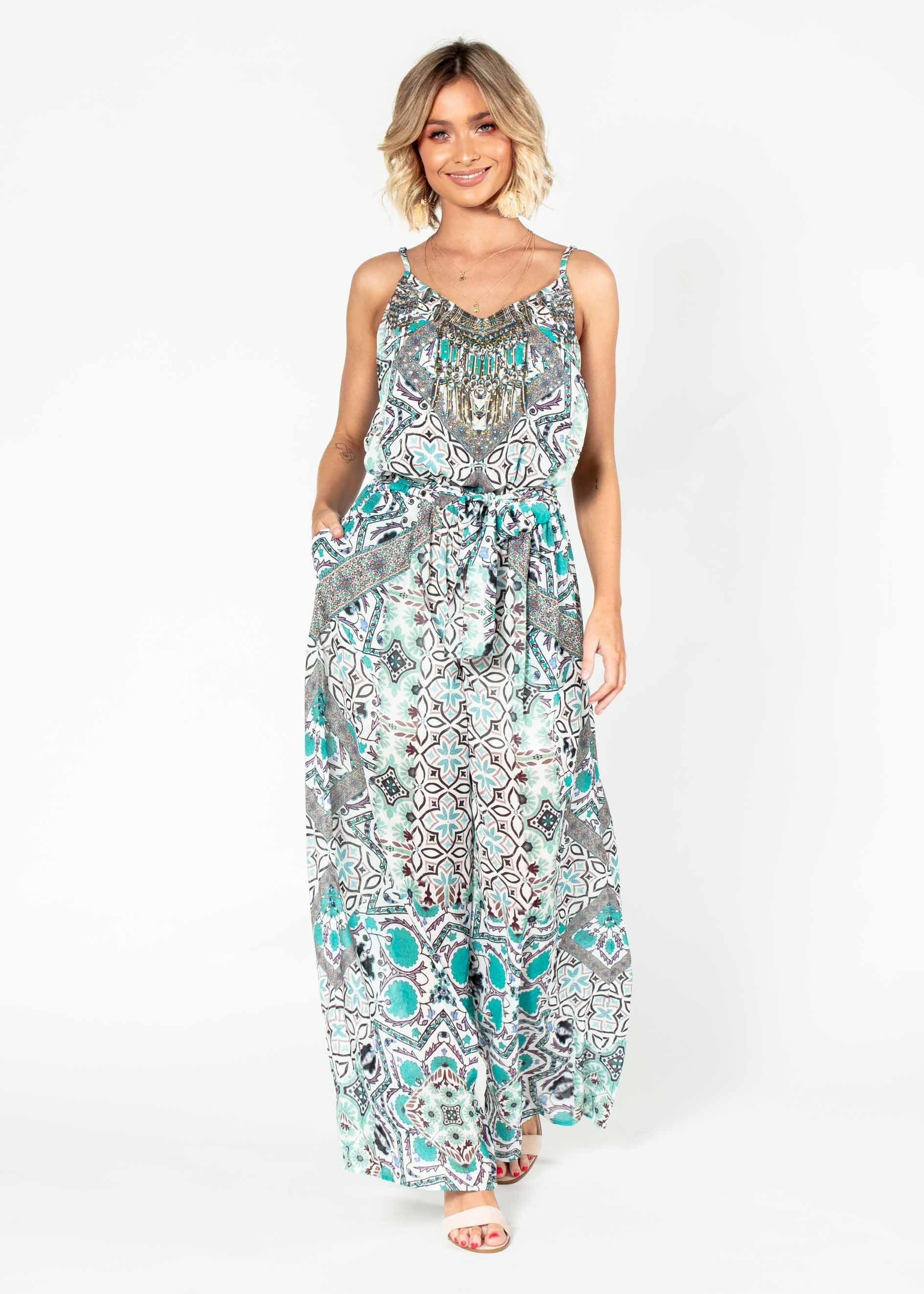 Double Up Pantsuit - Havana