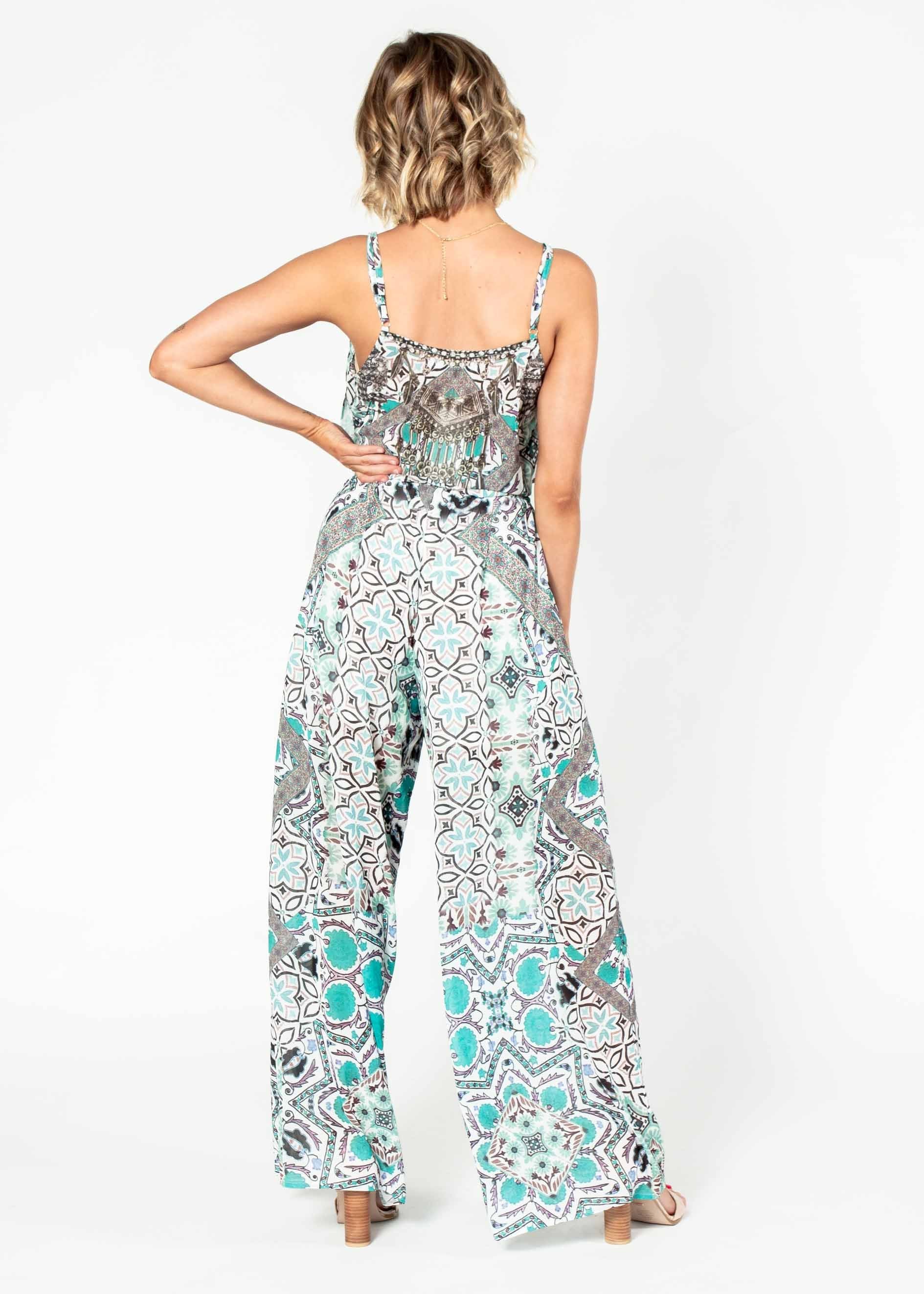 Double Up Pantsuit - Havana