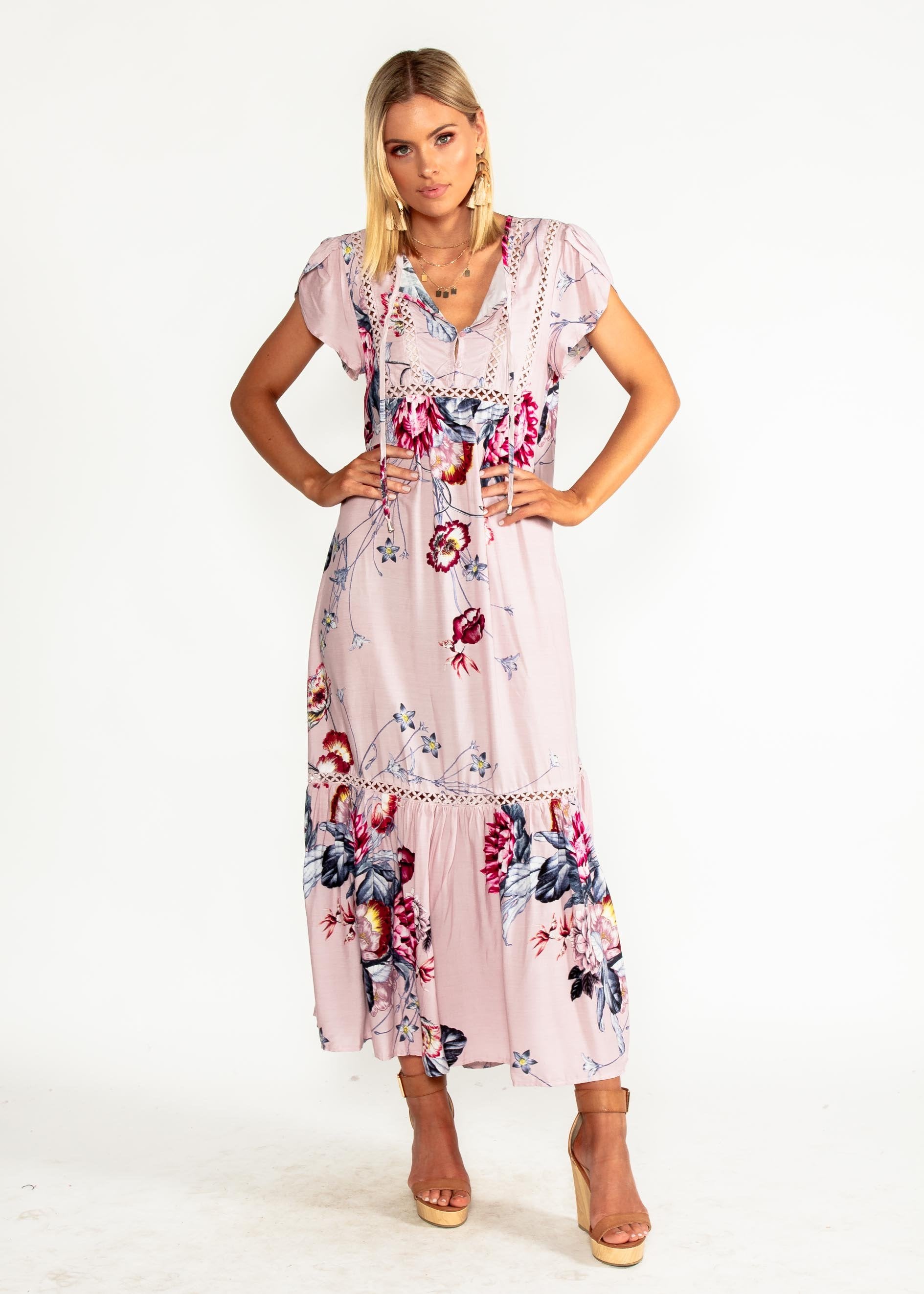 Valerie Maxi Dress - Dahlia