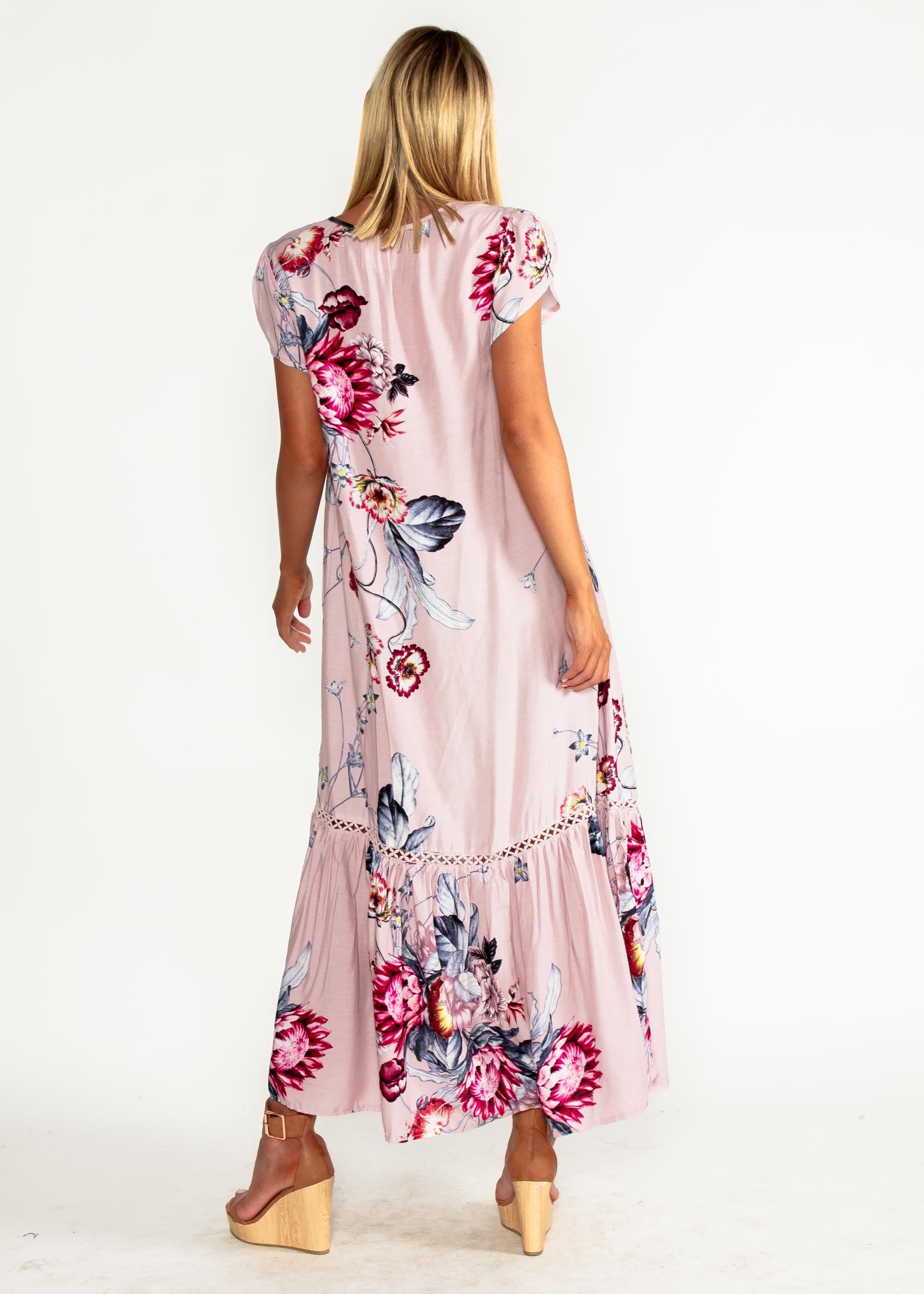Valerie Maxi Dress - Dahlia
