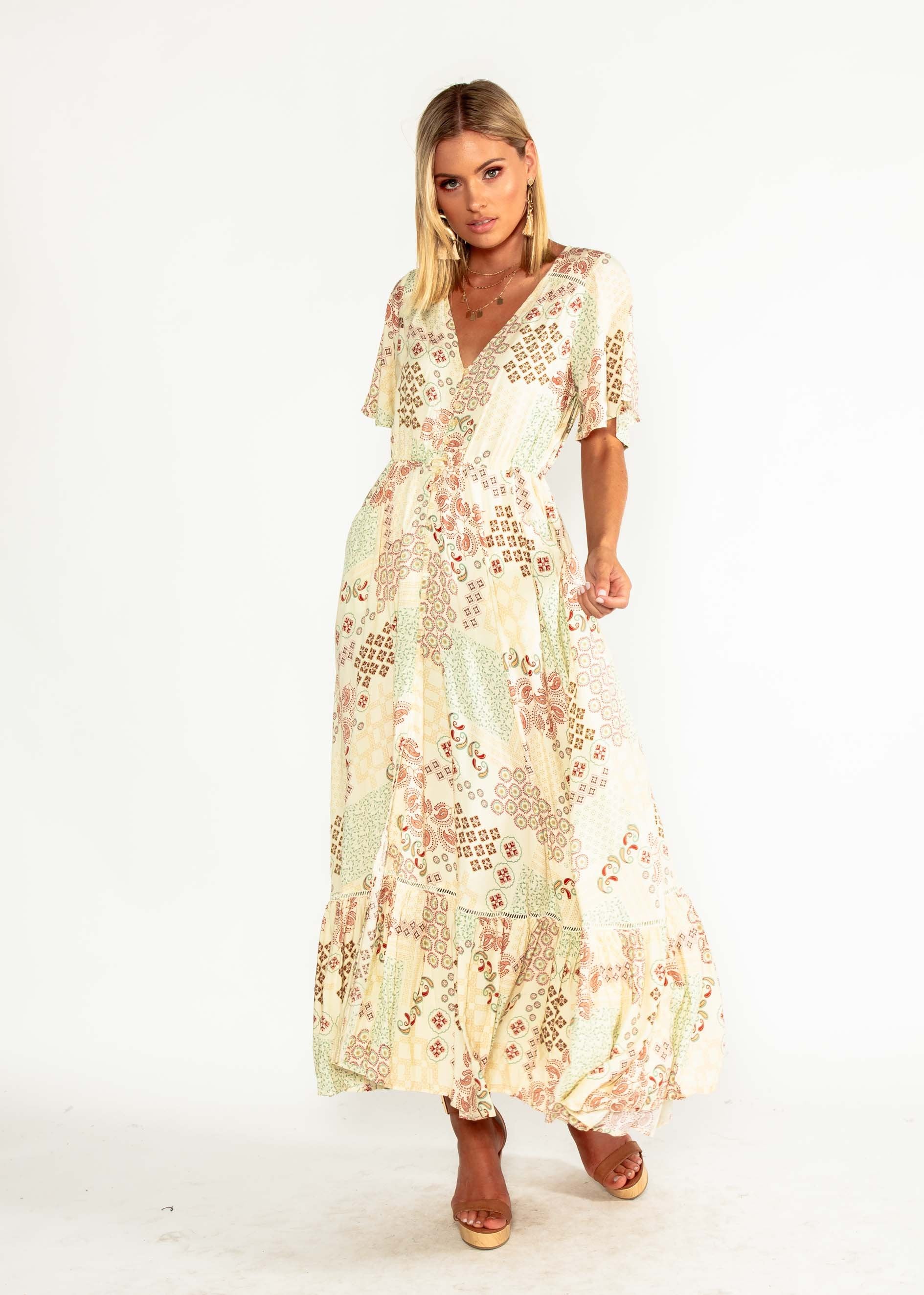 Sonia Maxi Dress - Rising Sun