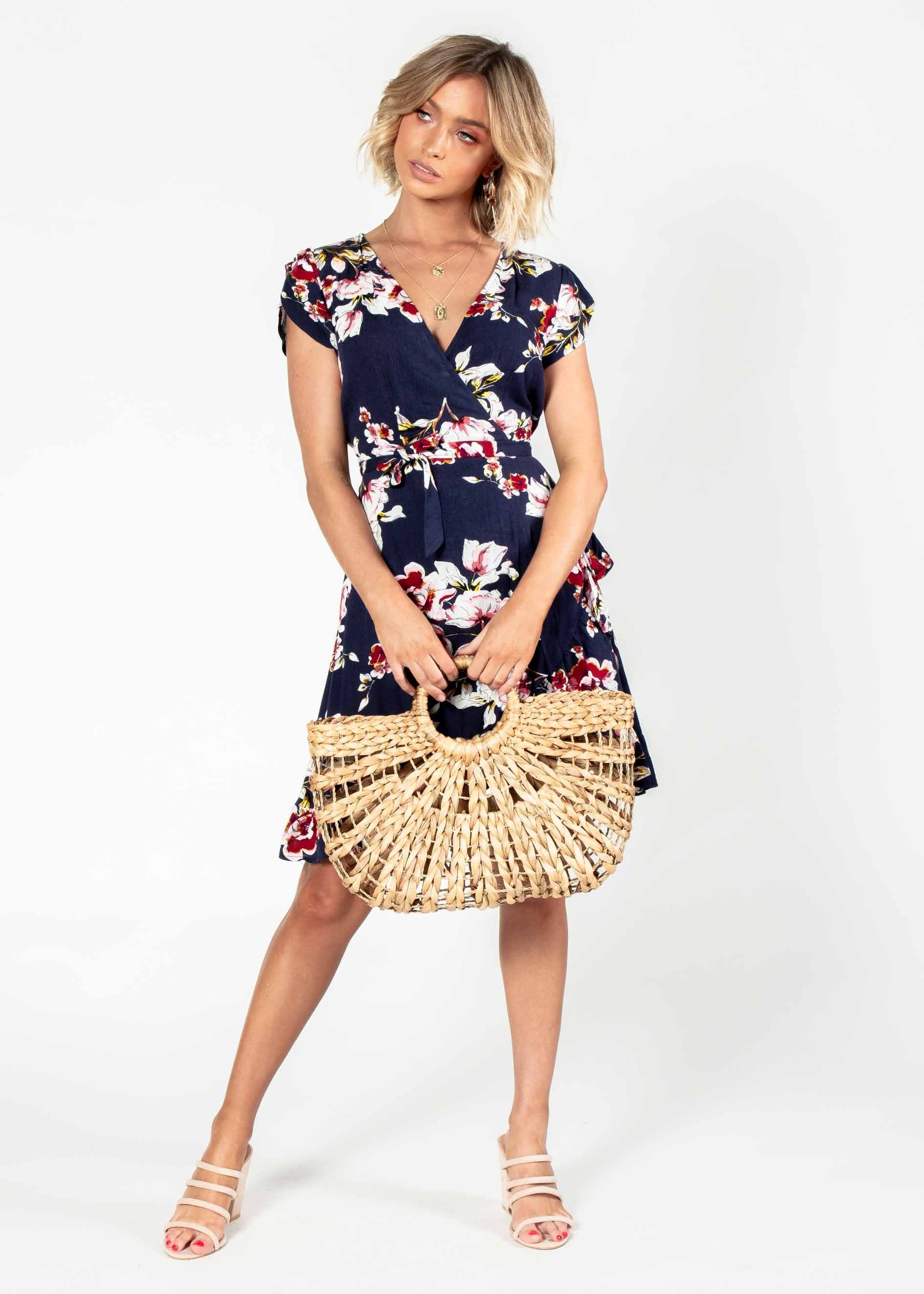 Arana Swing Dress - Roses