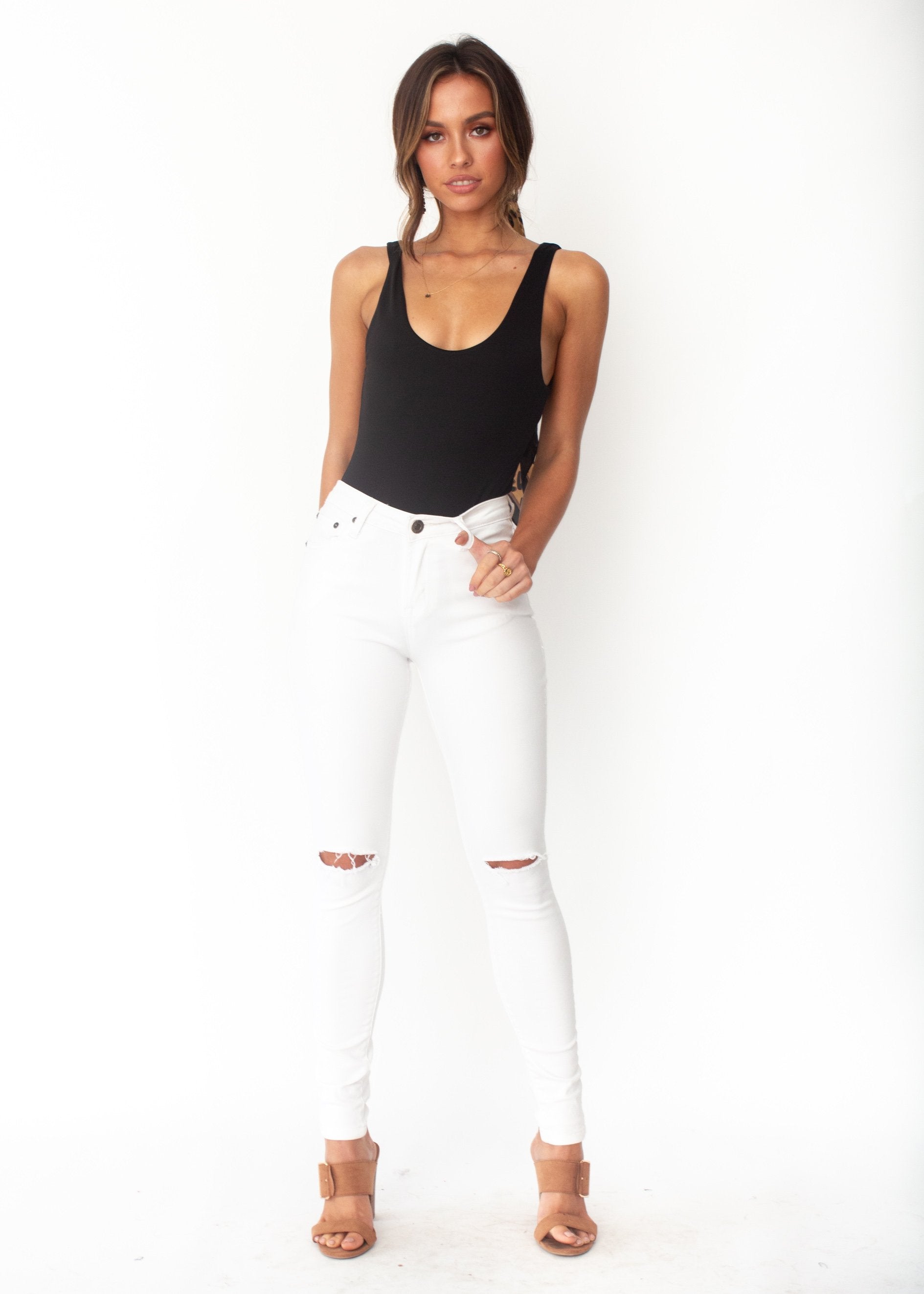 Laycie Bodysuit - Black